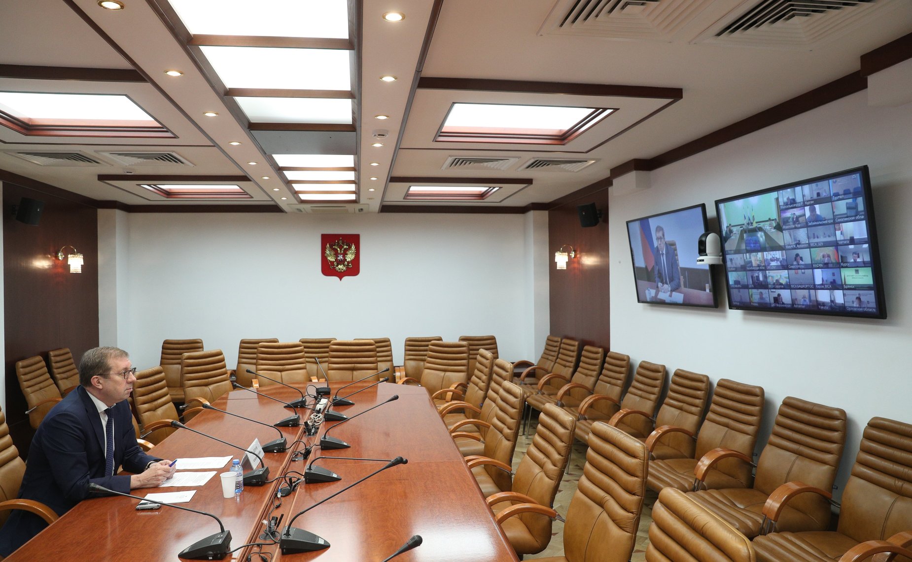 Алексей Майоров принял участие в заседании оперативного штаба по мониторингу ситуации в АПК и на продовольственном рынке Министерства сельского хозяйства РФ