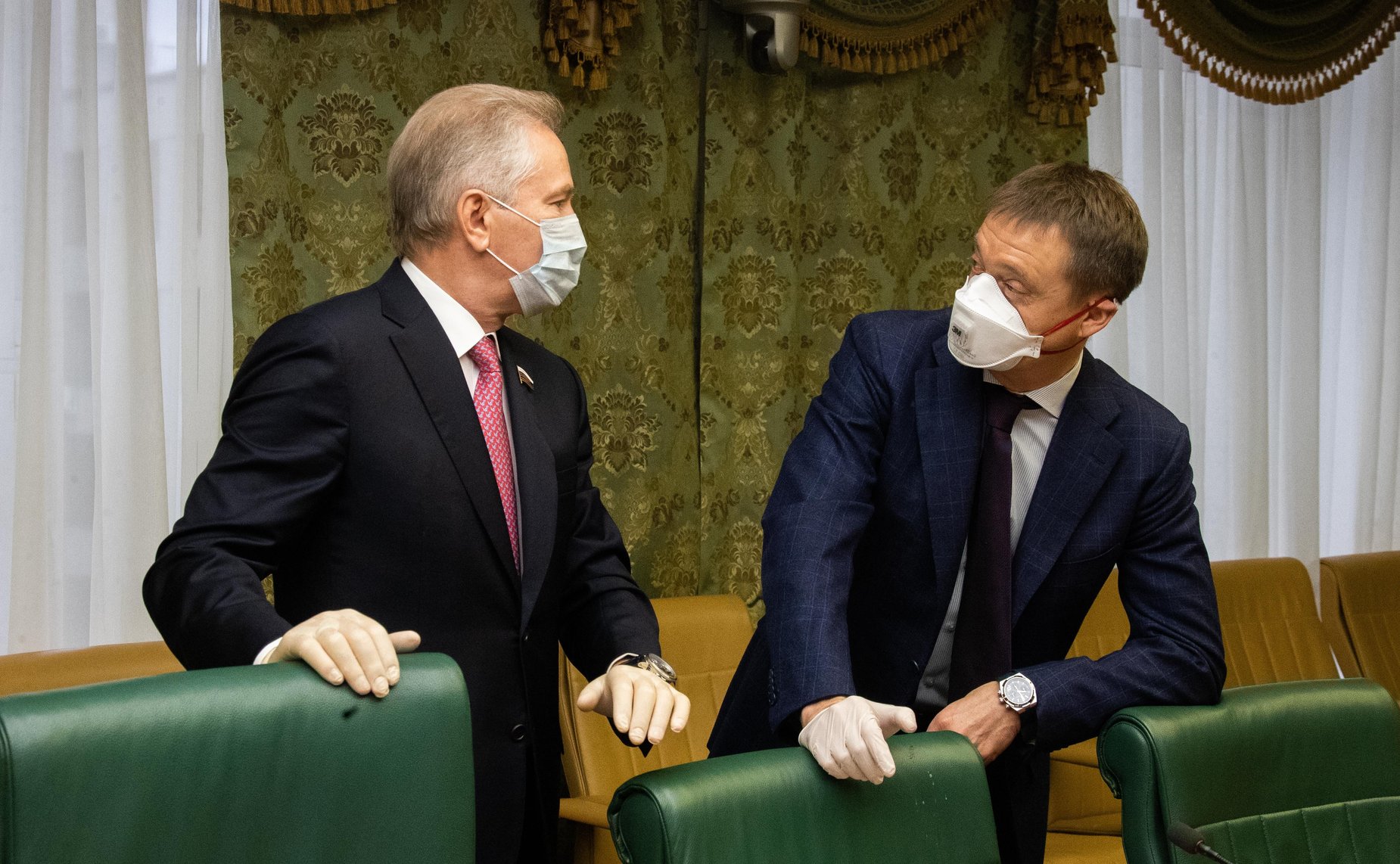 Валерий Пономарев и Олег Ткач