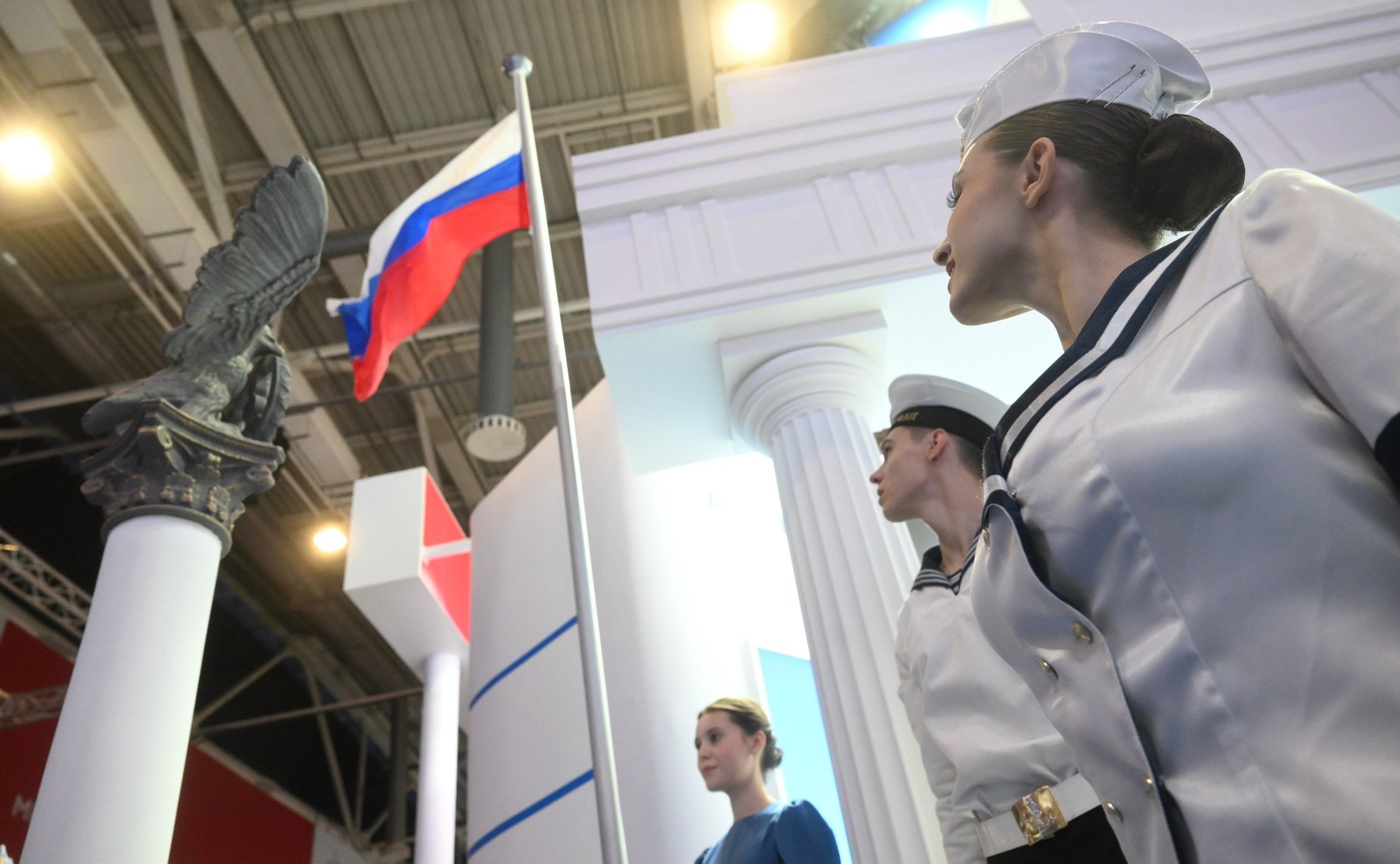 Екатерина Алтабаева посетила Международную выставку-форум «Россия» и приняла участие в открытии корабля-стенда, посвящённого Севастополю