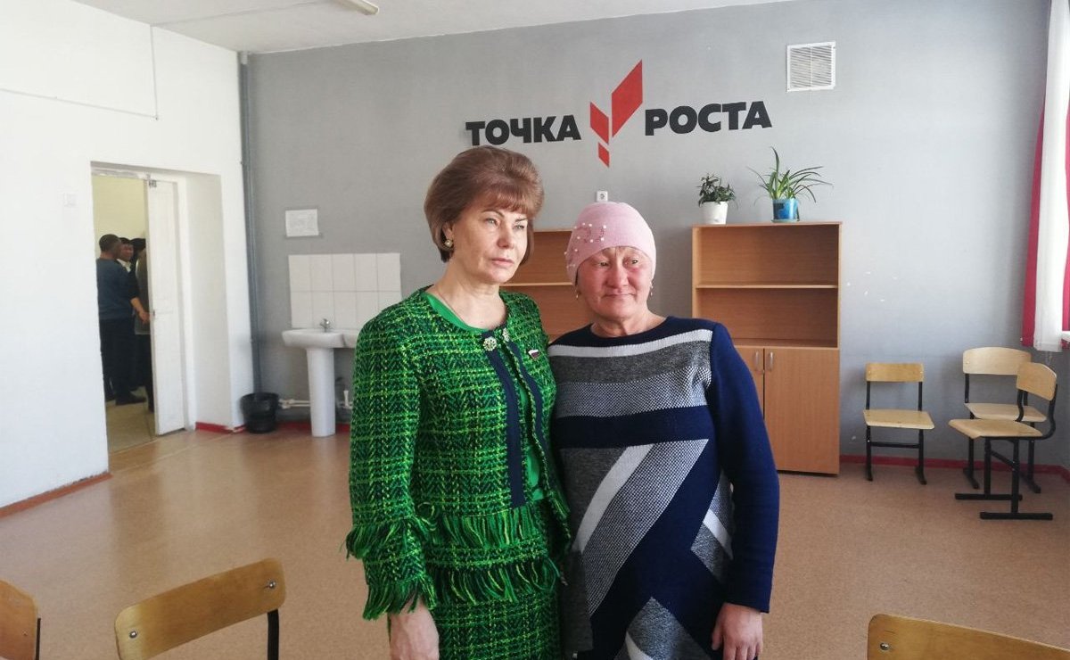 Татьяна Гигель встретилась с коллективами общеобразовательных школ районного центра и села Балыктуюль
