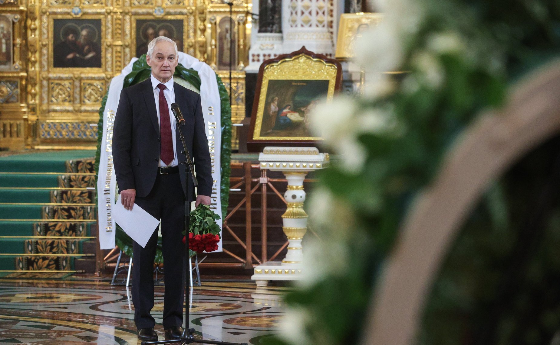 Валентина Матвиенко приняла участие в траурных мероприятиях прощания с Н.И. Рыжковым в Храме Христа Спасителя