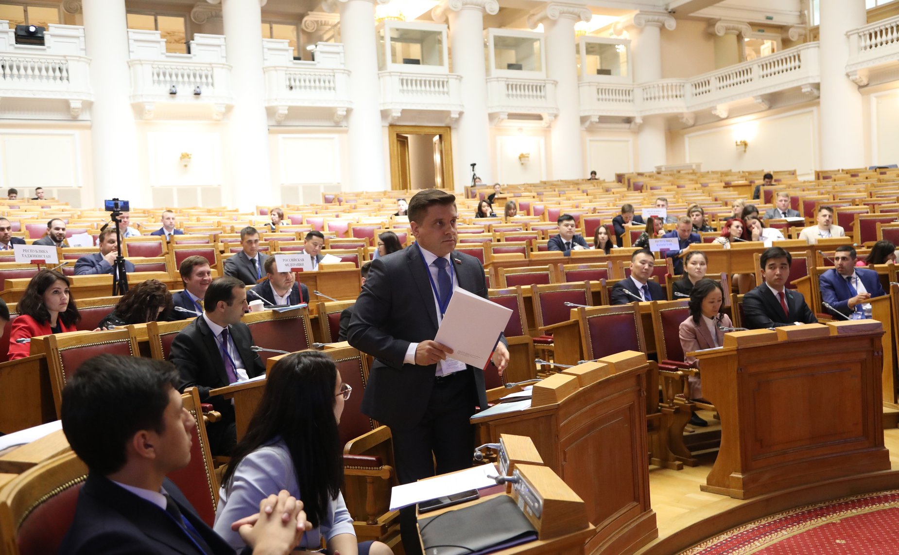 Инна Святенко и Юрий Архаров приняли участие в Молодежном межпарламентском форуме государств – участников СНГ «Молодые парламентарии – взгляд в будущее Содружества»