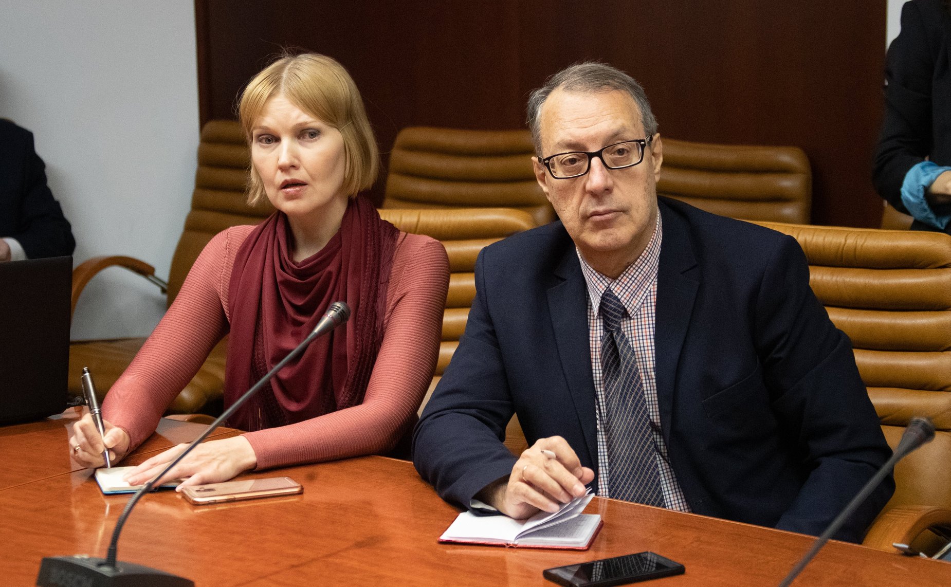 Встреча А. Пушкова с представителями иностранных СМИ