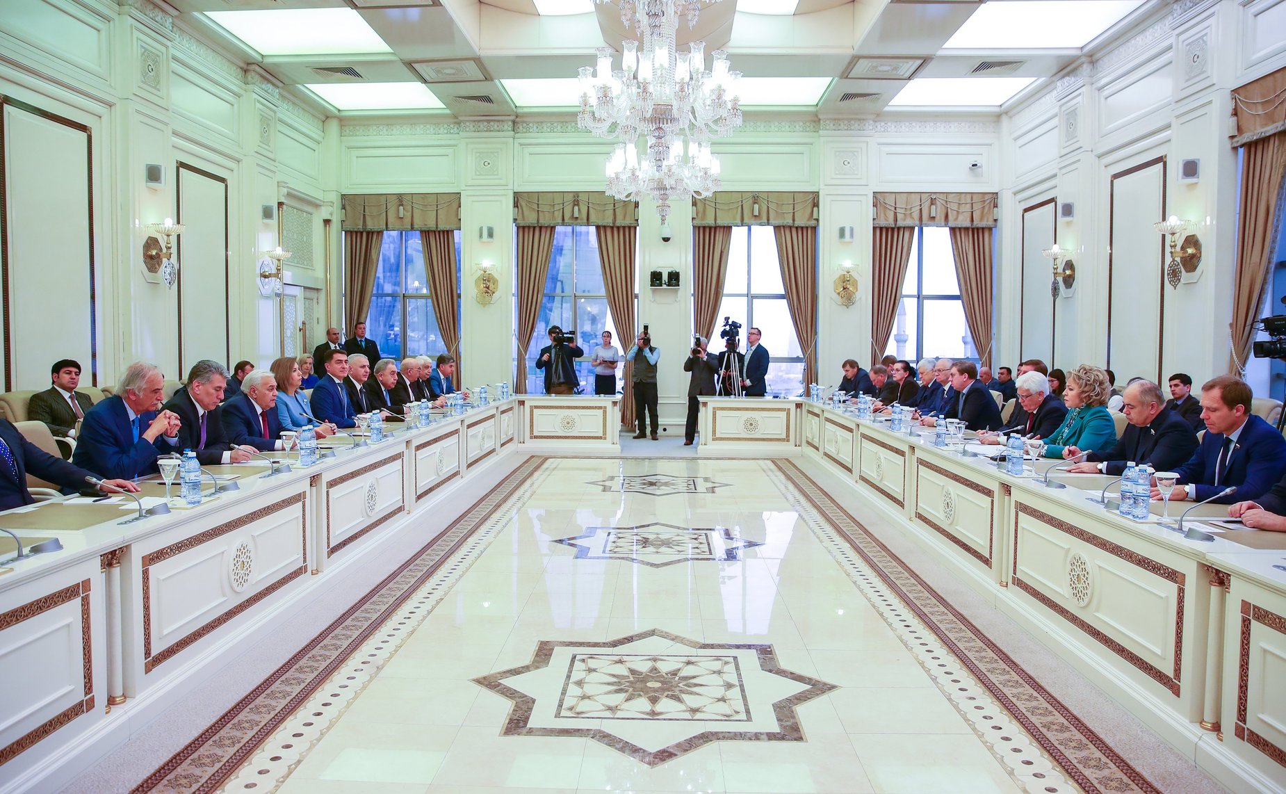 Официальный визит В. Матвиенко в Азербайджан