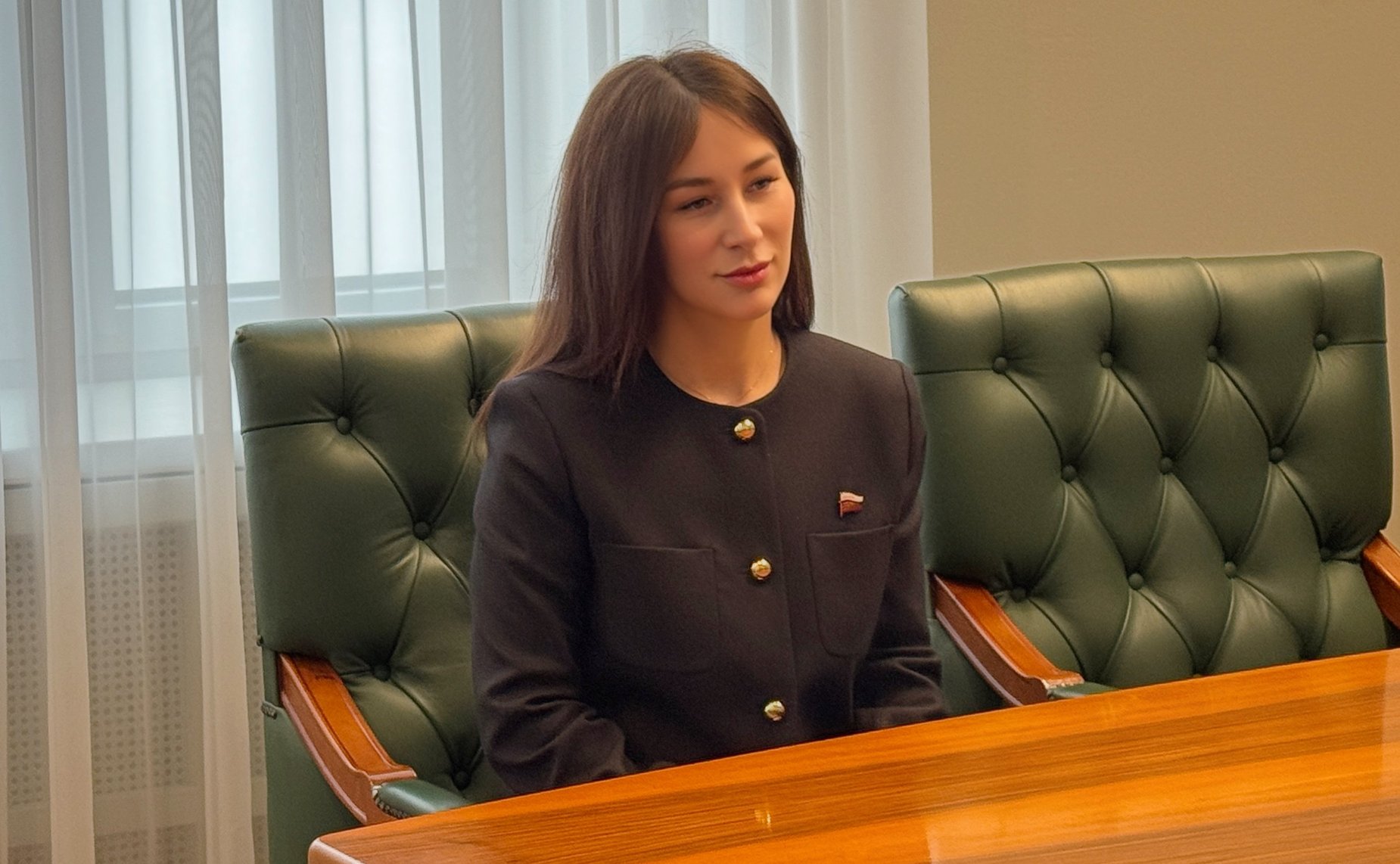 Встреча Елены Дягилевой с губернатором Мурманской области Андреем Чибисоим