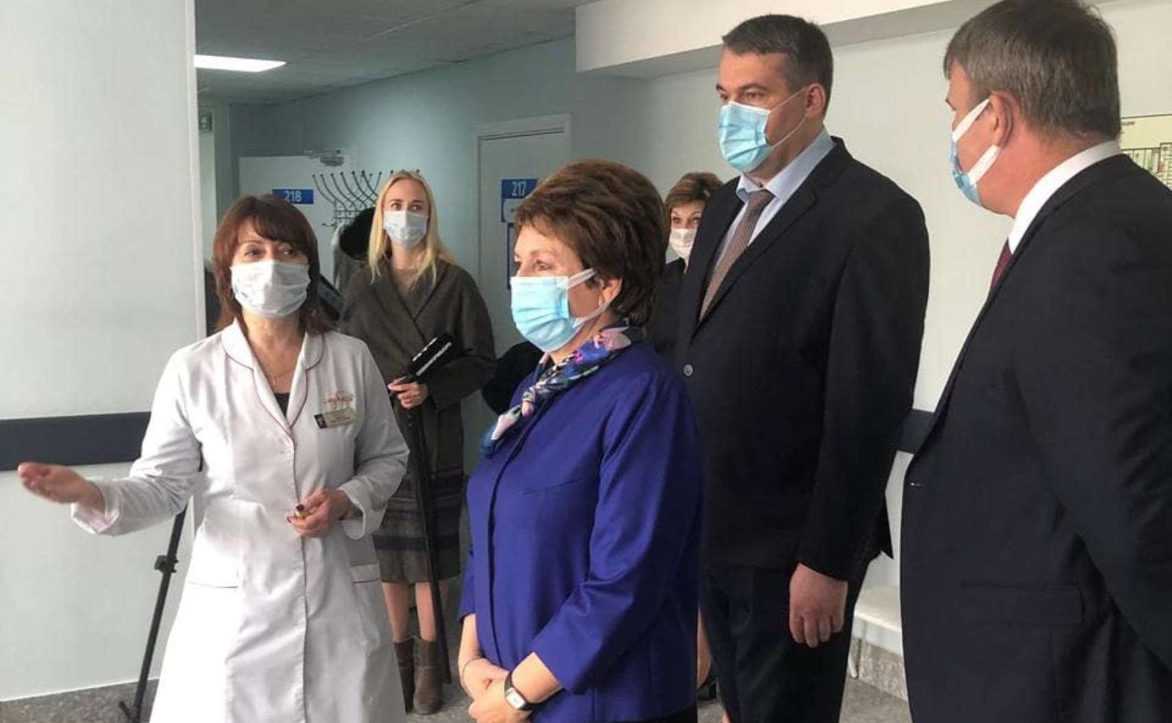 Екатерина Алтабаева посетила поликлинику №3 Государственного бюджетного учреждения здравоохранения Севастополя «Городская больница №1 им. Н.И. Пирогова»