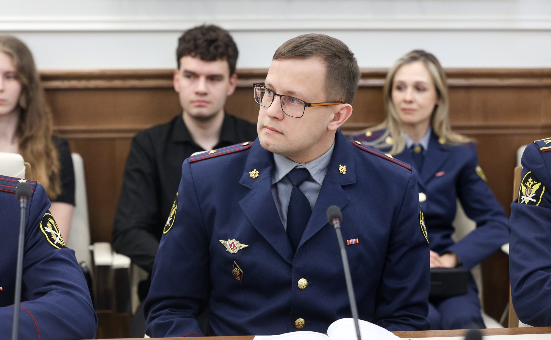 Встреча сенатора РФ с курсантами Псковского филиала Санкт-Петербургского университета ФСИН