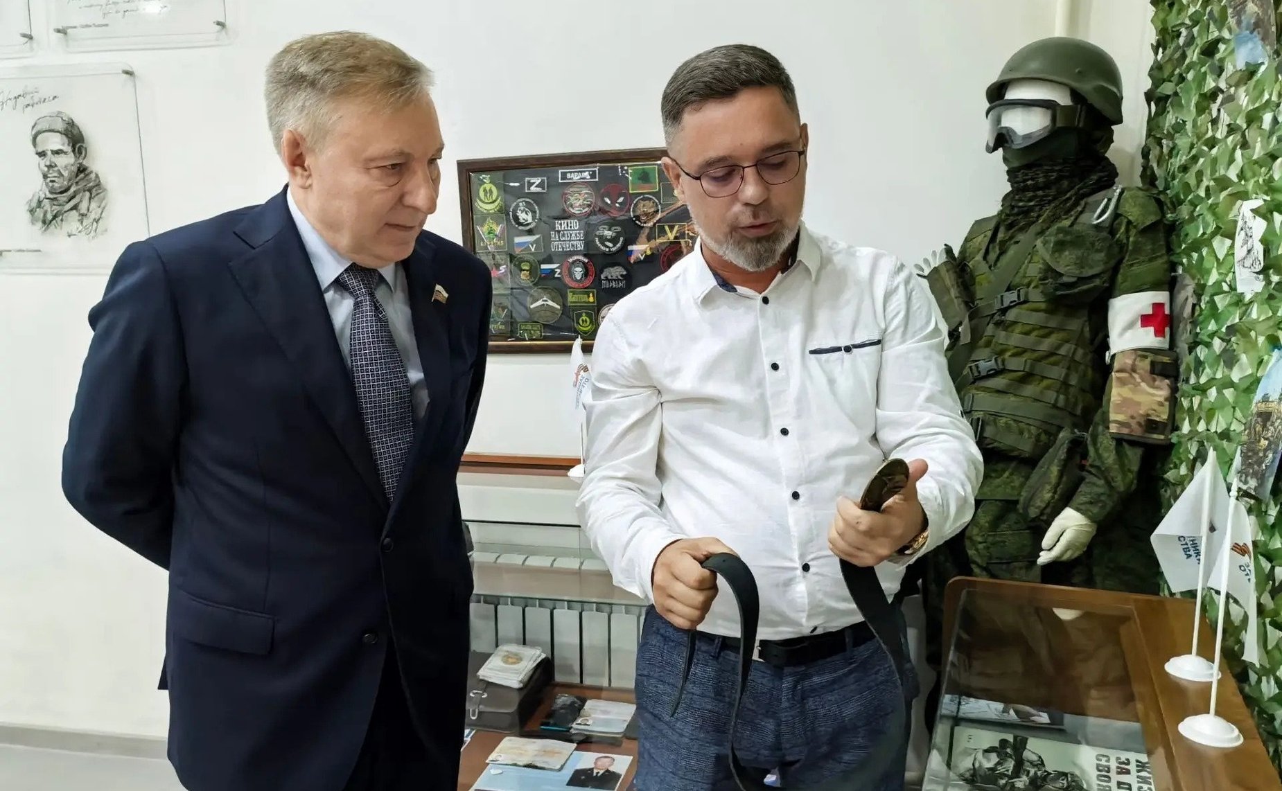 Александр Варфоломеев посетил филиал Государственного фонда «Защитники Отечества» по Республике Бурятия