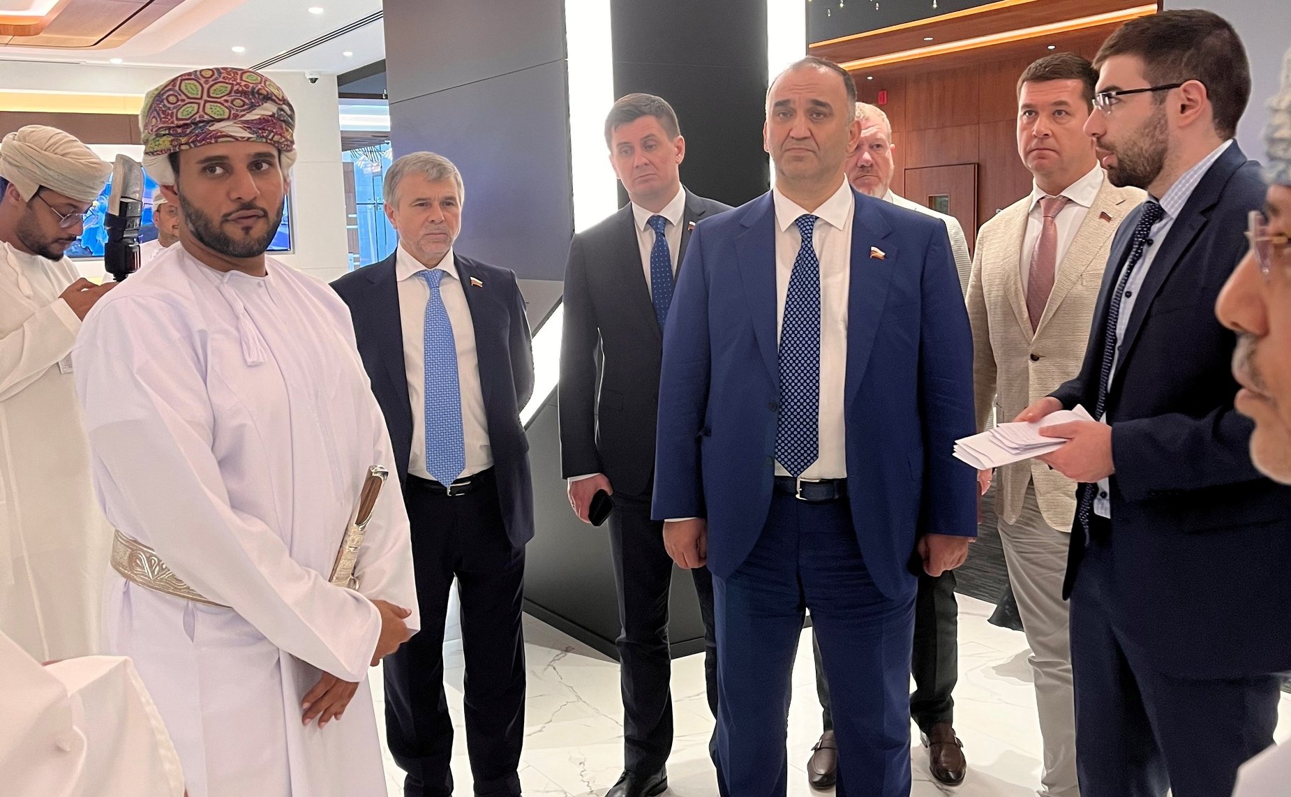 Визит делегации группы по сотрудничеству Совета Федерации с Государственным советом Султаната Оман в город Маскат