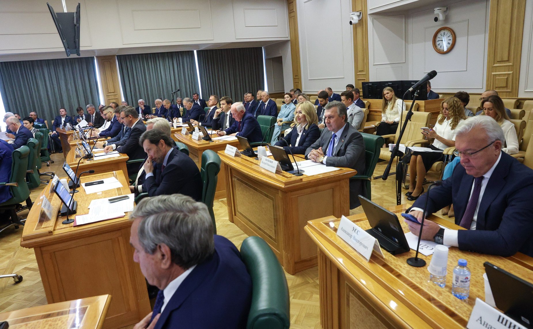 Совместное заседание Комитета СФ по конституционному законодательству и государственному строительству, Комитета СФ по обороне и безопасности и Комитета СФ по федеративному устройству, региональной политике, МСУ и делам Севера