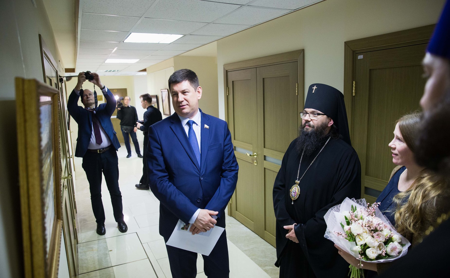 Открытие в Совете Федерации выставки «Русский Север»