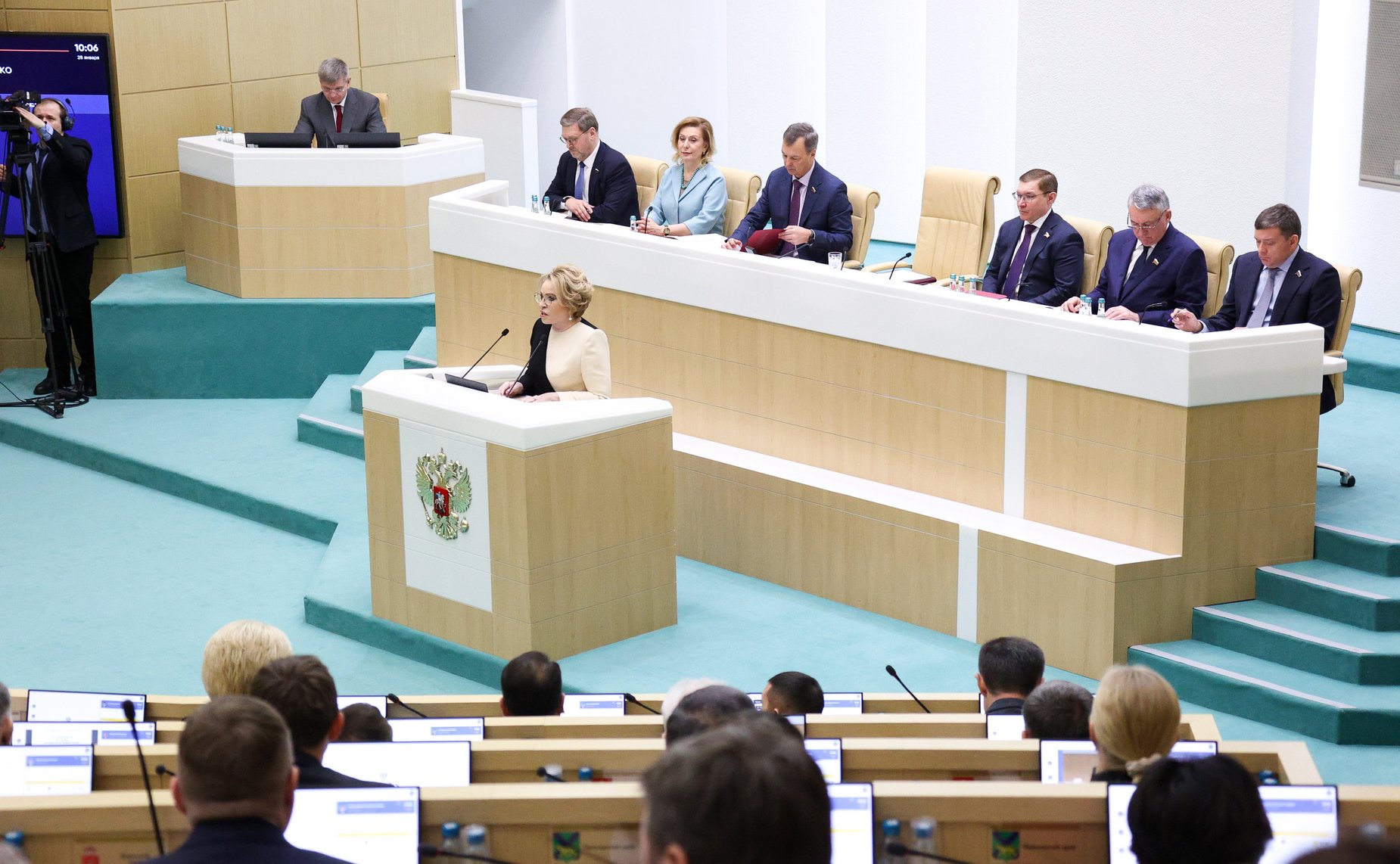 Выступление Валентины Матвиенко на открытии весенней сессии 2026 года