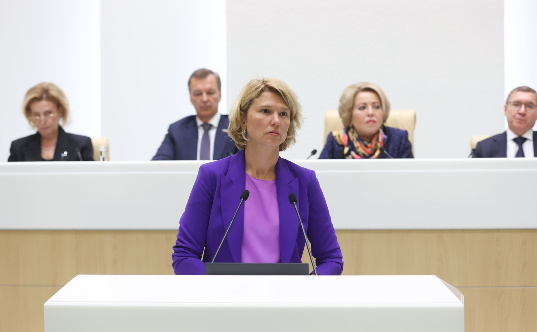 Министр сельского хозяйства Российской Федерации Оксана Лут