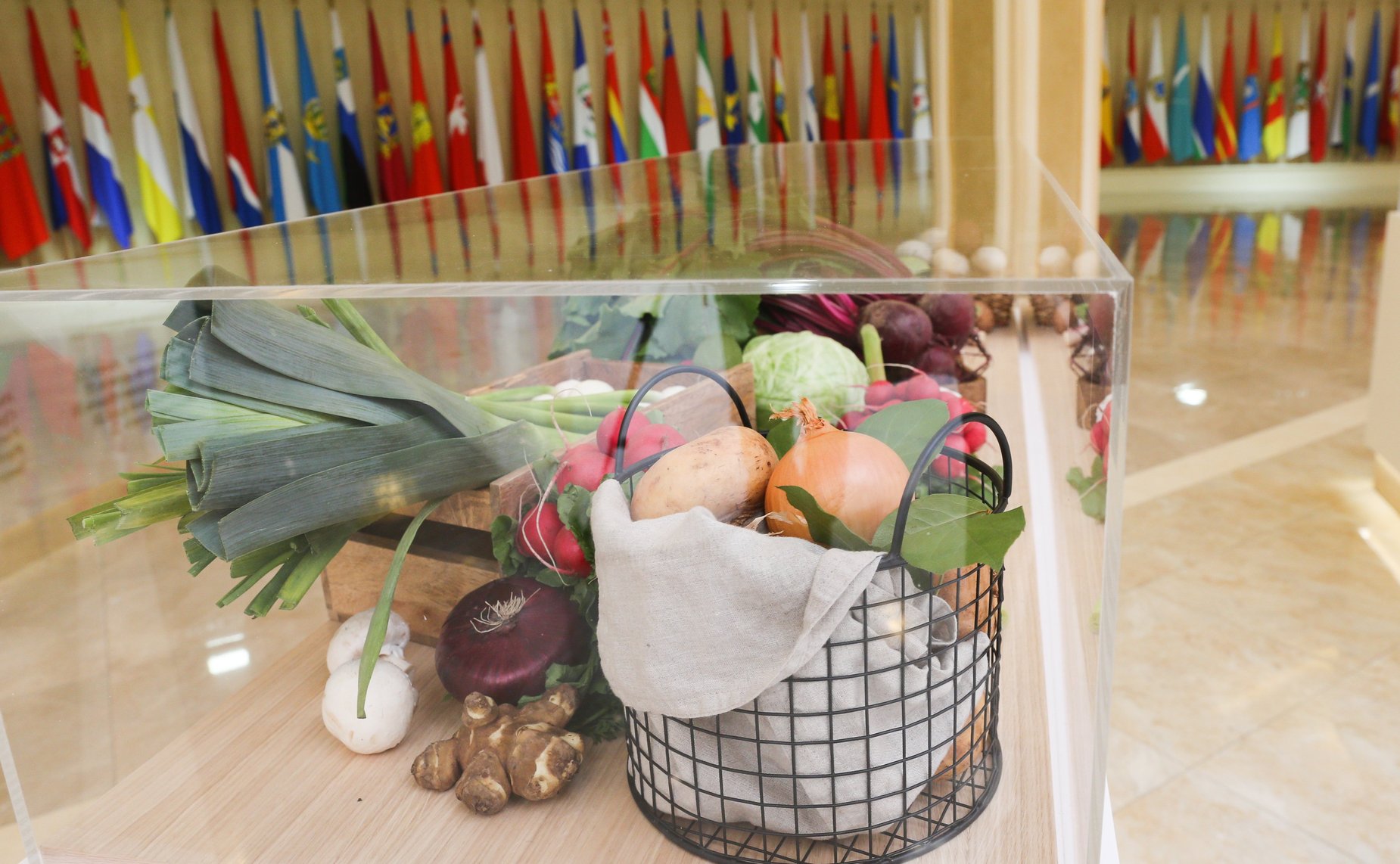 В Совете Федерации открылась выставка производителей органической продукции