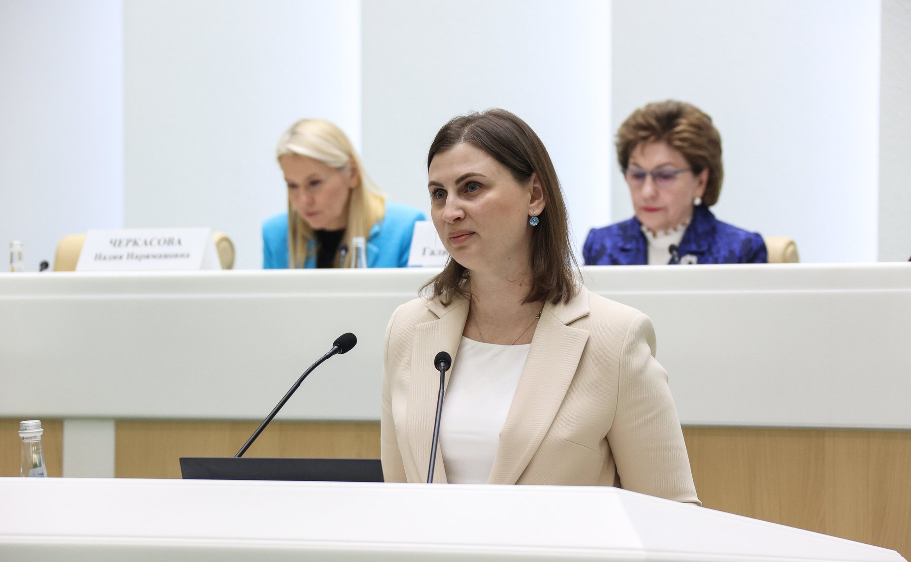 Встреча Председателя Совета Федерации Валентины Матвиенко с женщинами-предпринимателями «Голос женского бизнеса»