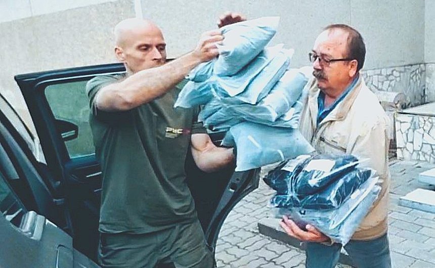 В самый канун светлого праздника Пасхи мы доставили от сахалинцев и курильчан подарки в пункты временного размещения Белгородской области