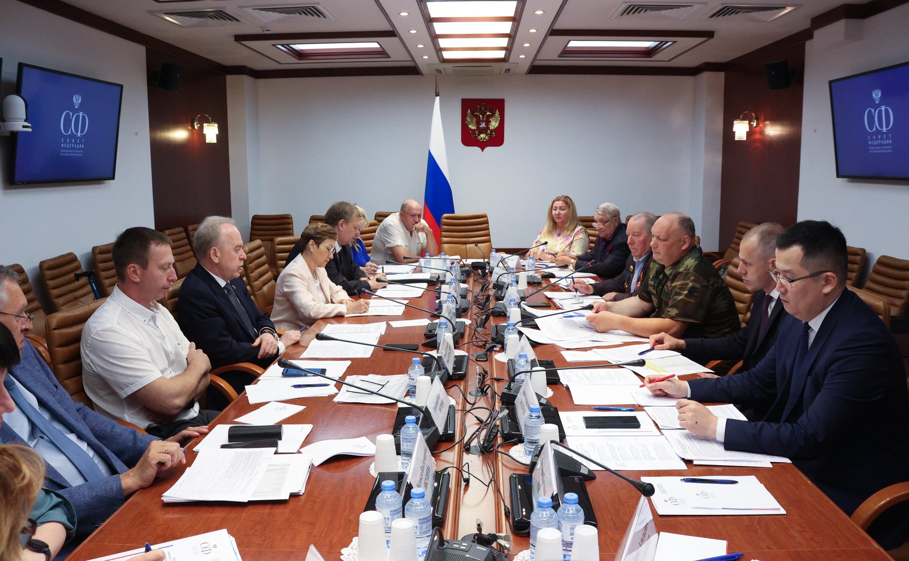 Заседание рабочей группы Комитета СФ по Регламенту и организации парламентской деятельности по вопросам социальной защиты граждан, подвергшихся воздействию радиации вследствие катастрофы на Чернобыльской АЭС