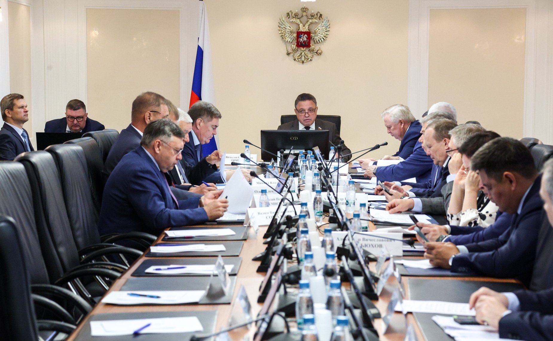 Заседание Комитета Совета Федерации по Регламенту и организации парламентской деятельности