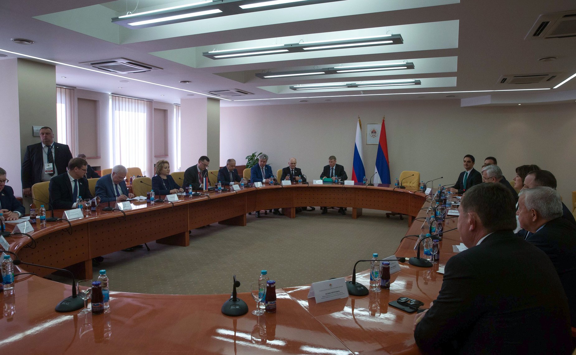 В. Матвиенко в Республике Сербской