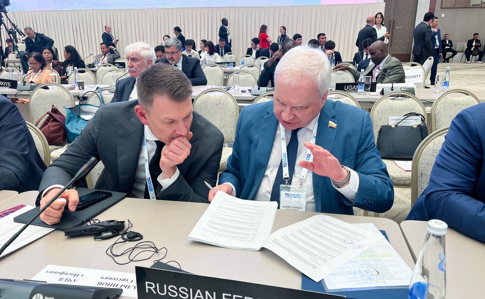 Сенаторы приняли участие в мероприятиях 150-й Ассамблеи МПС