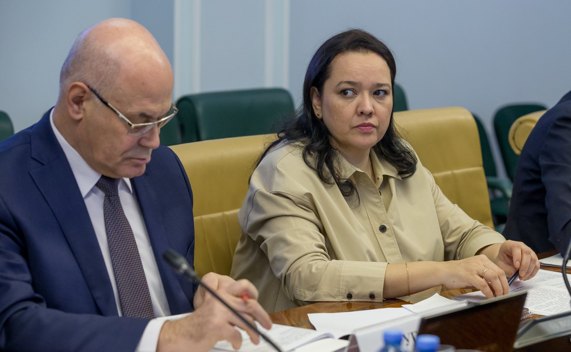 Владимир Круглый и Анна Отке