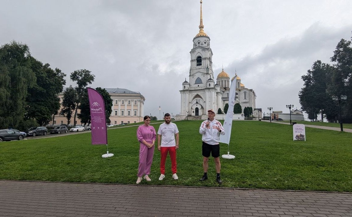 Владимир Киселев принял участие в благотворительном забеге «От храма к храму»