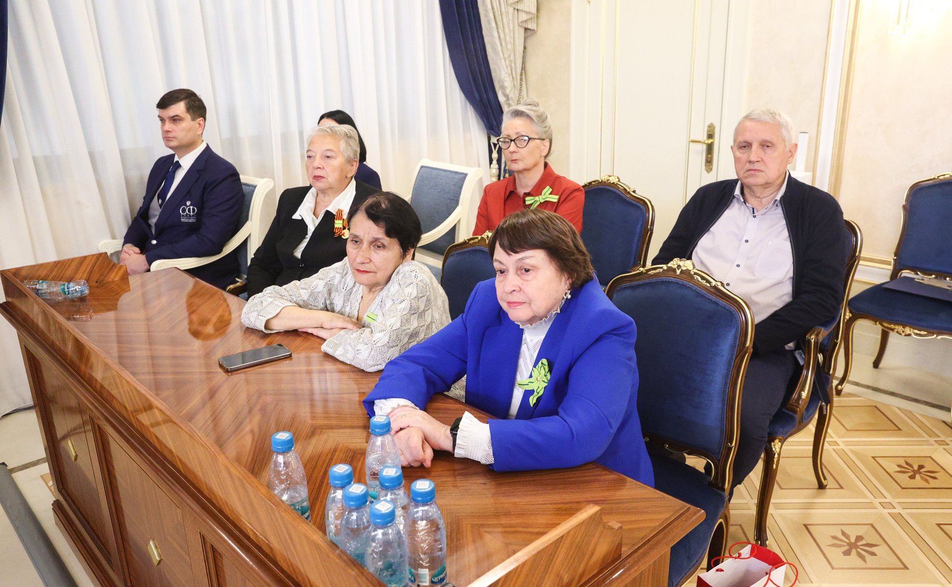 Встреча Председателя Совета Федерации Валентины Матвиенко с делегацией общества «Жители блокадного Ленинграда» Санкт-Петербурга