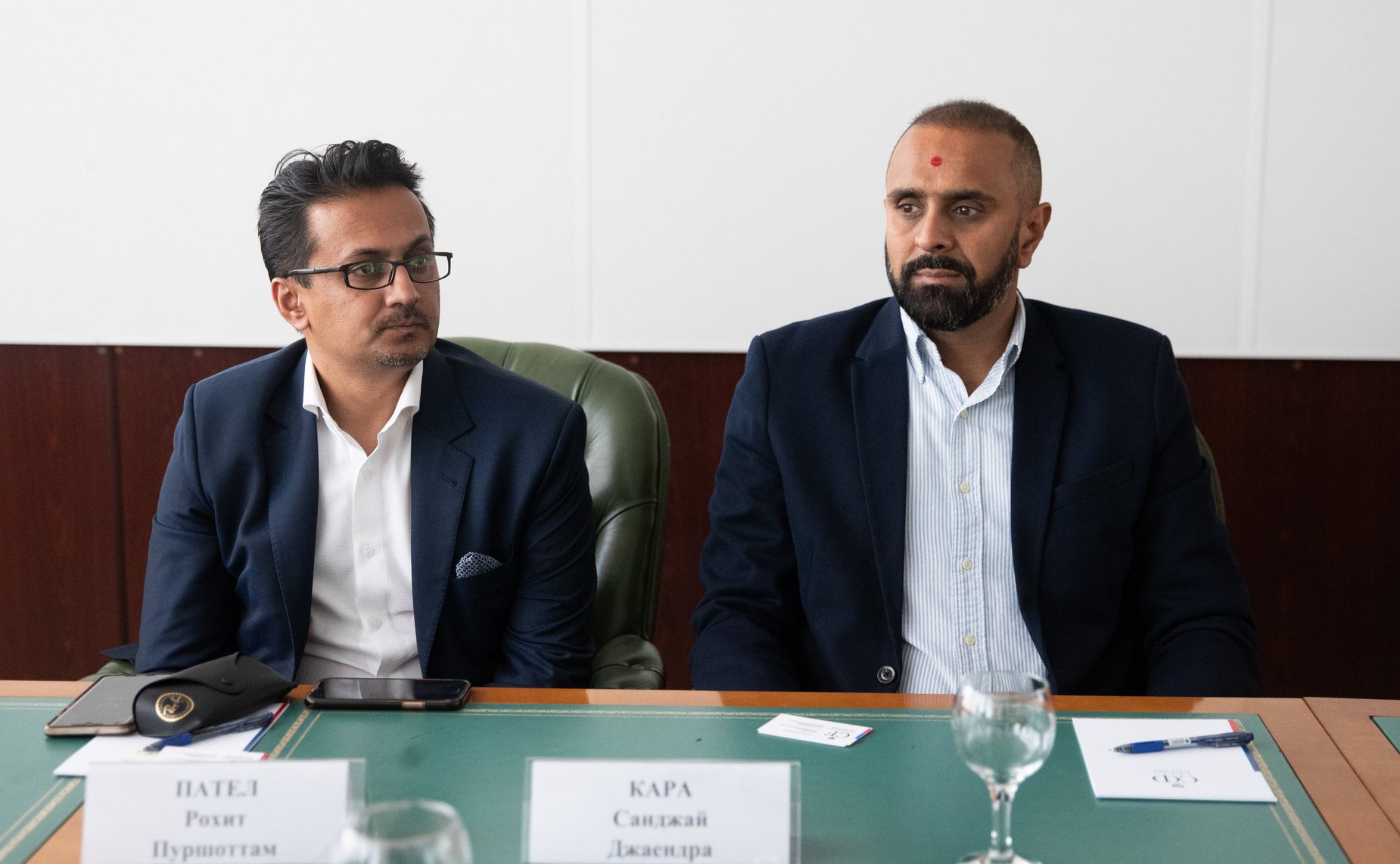 Встреча Игоря Морозова с делегацией Республики Индия