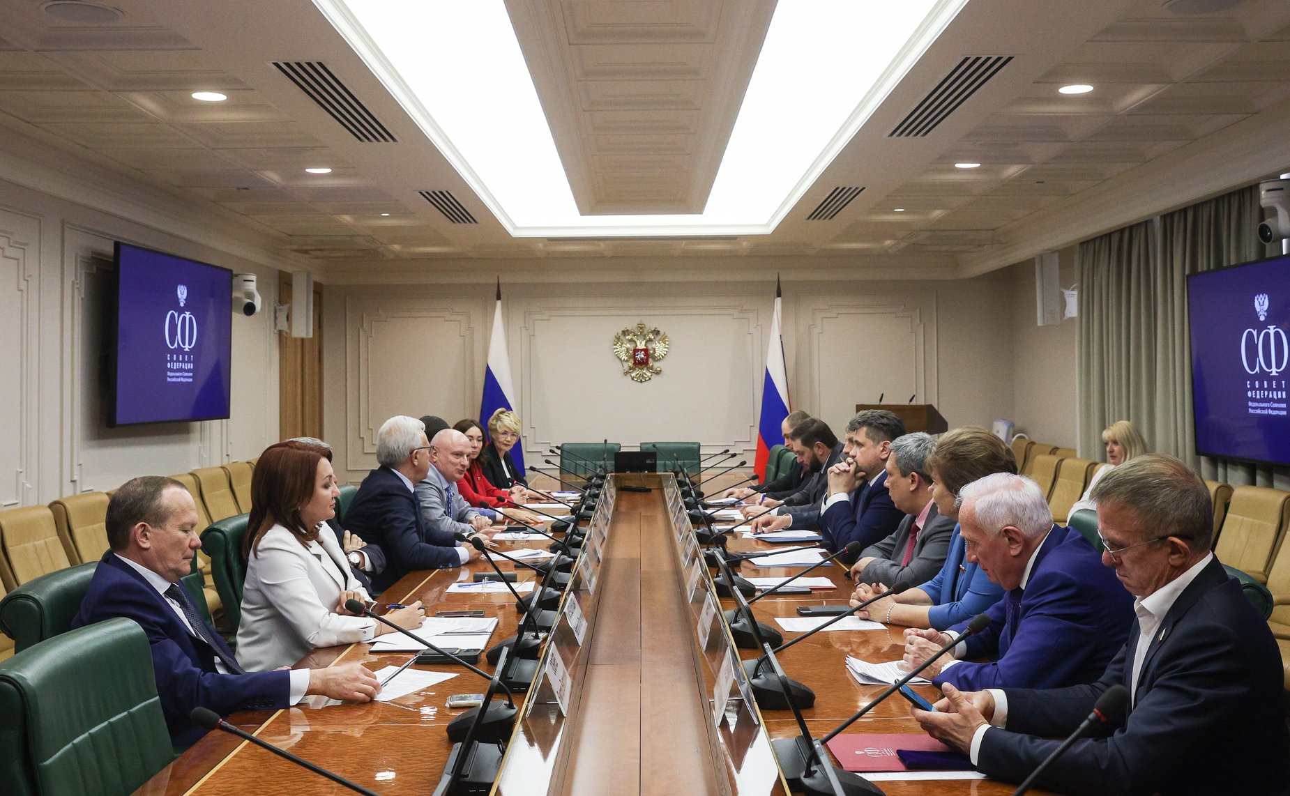 Рабочее совещание, посвященное организации деятельности Совета по вопросам развития Сибири при Председателе СФ