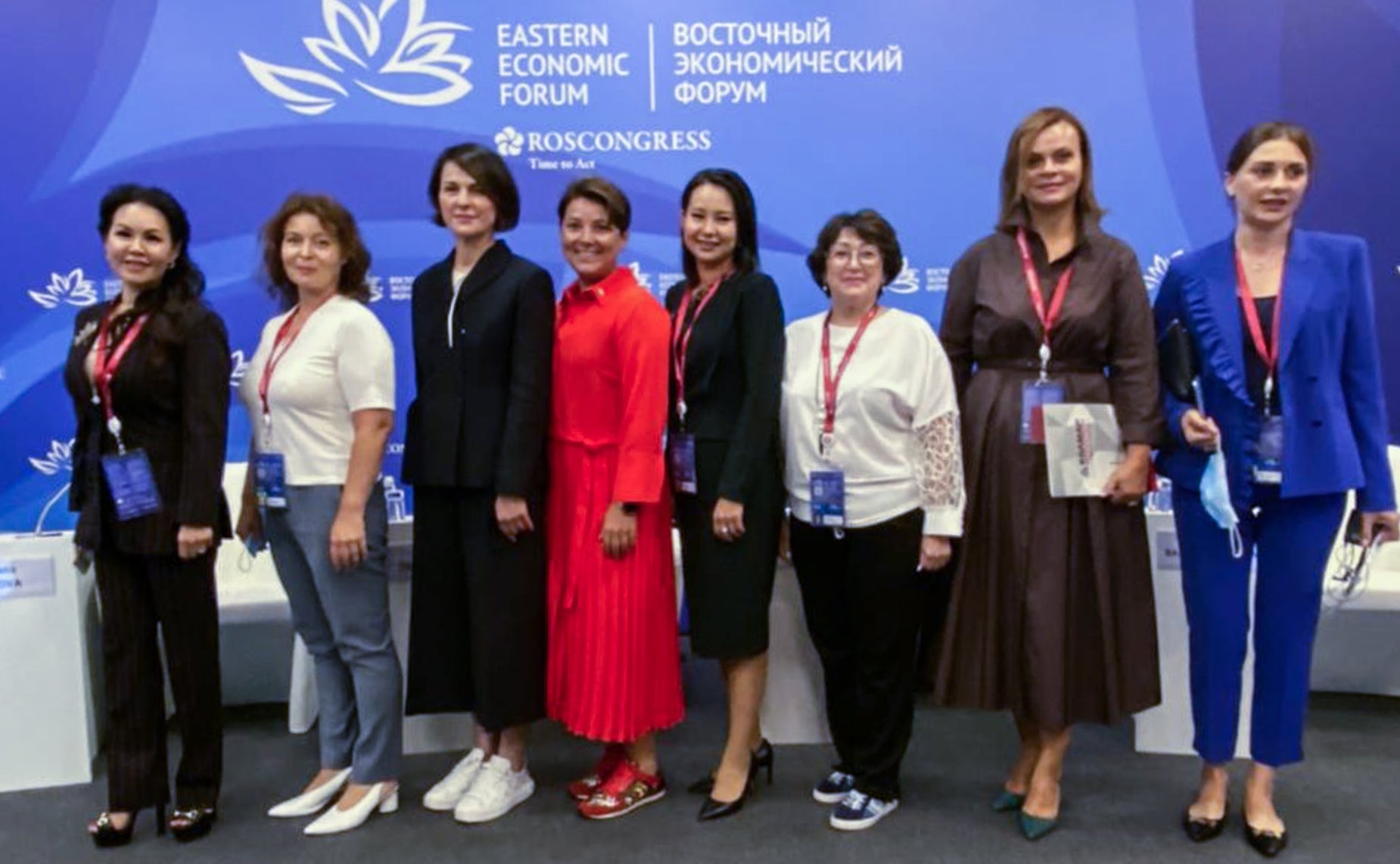 Людмила Талабаева приняла участие в работе выездной гостиной Евразийского женского форума «Непрерывное развитие: выбор или необходимость для женщин-лидеров?» в рамках VI Восточного экономического форума