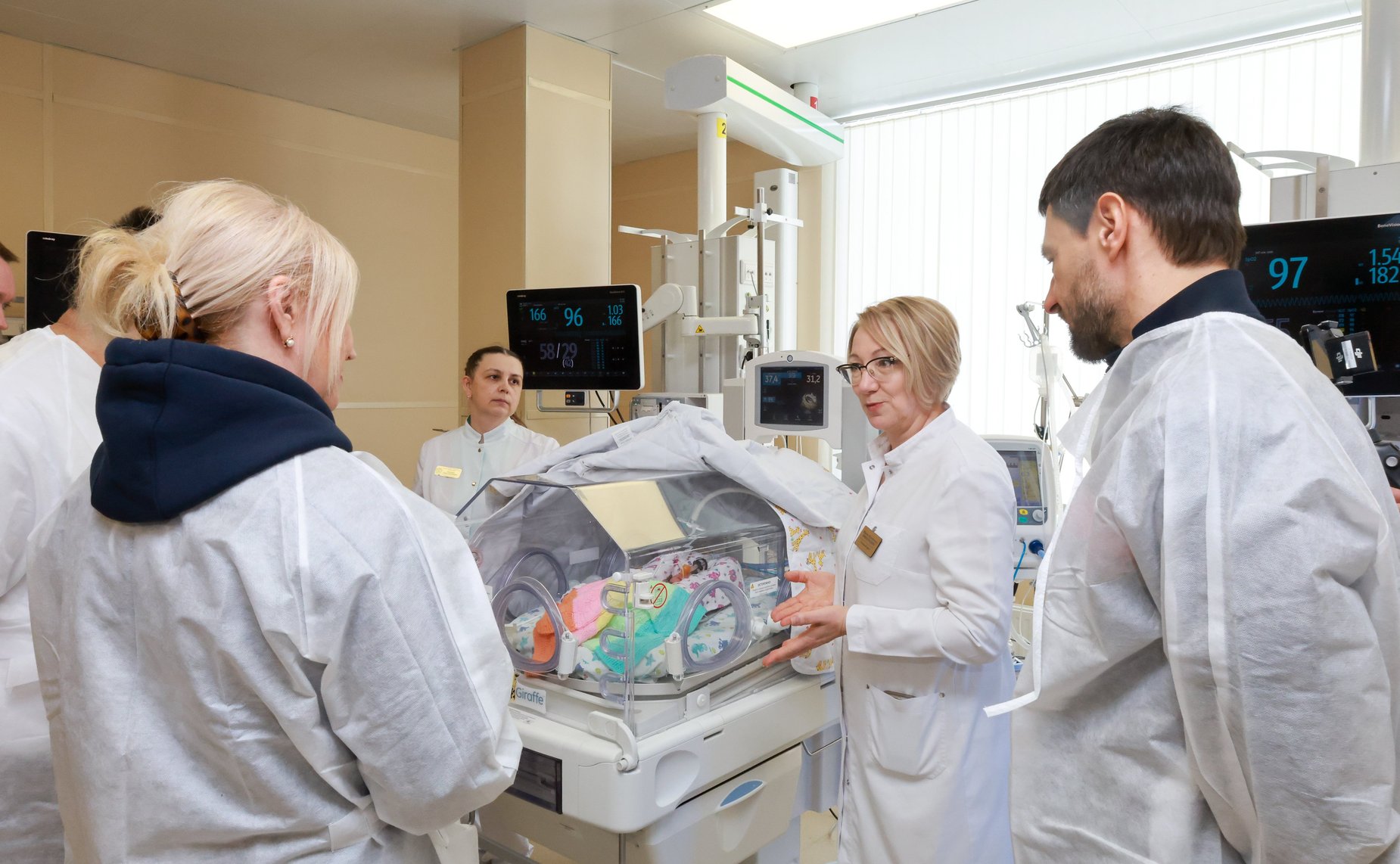 Сенаторы посетили перинатальный центр в городе Йошкар-Ола