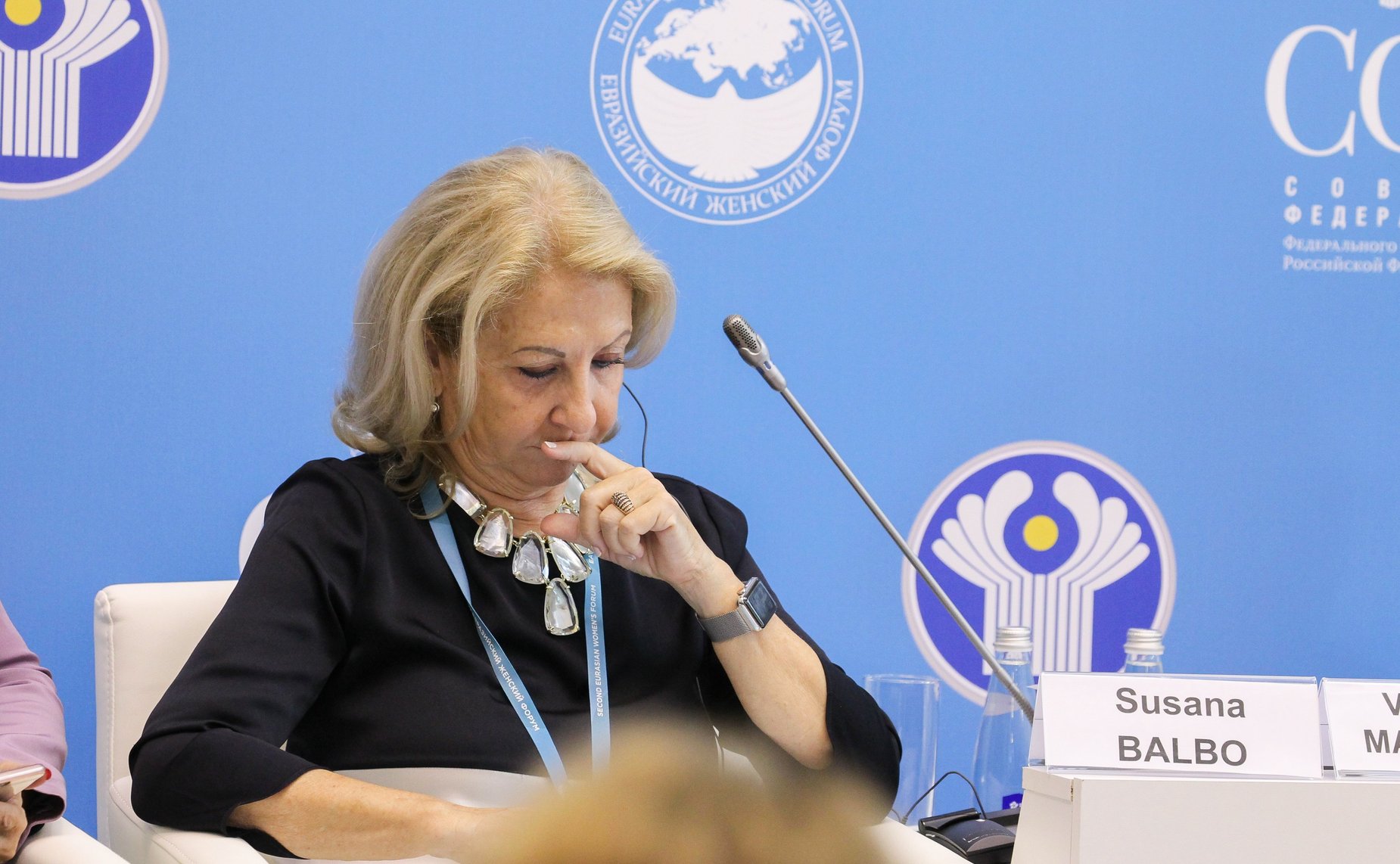 Петербургская встреча – открытое заседание «Женской двадцатки» в рамках Второго Евразийского женского форума