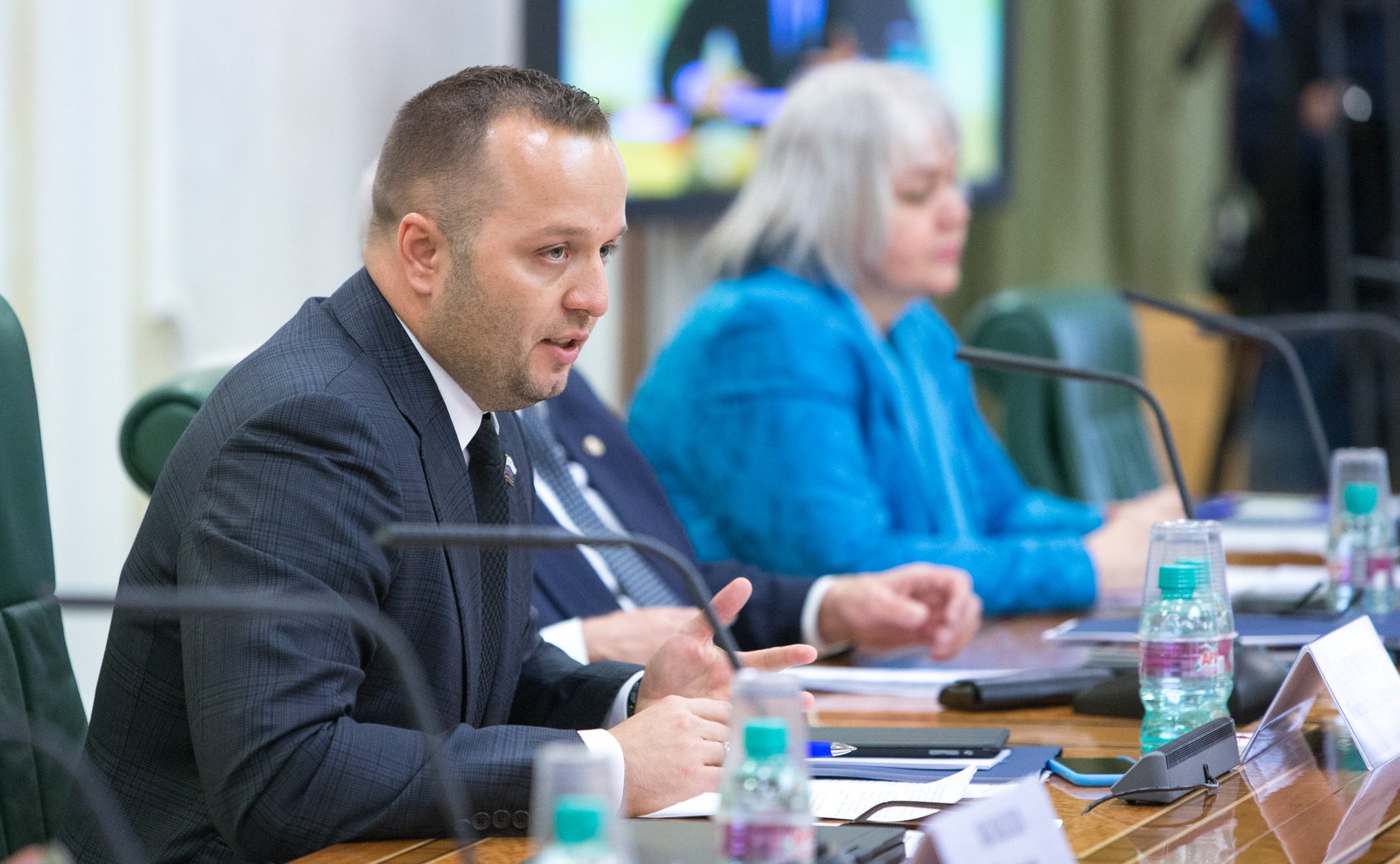 К. Добрынин «Круглый стол» на тему «Мировая юстиция: проблемы и перспективы»