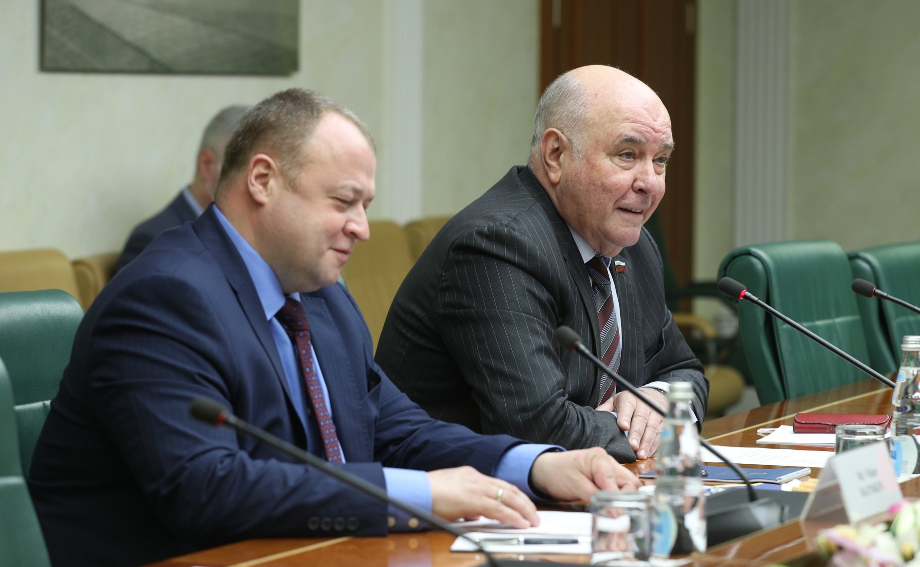 Встреча Григория Карасина с Чрезвычайным и Полномочным Послом Швейцарской Конфедерации в РФ