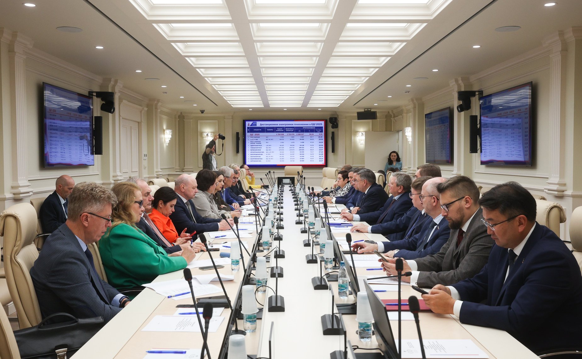 Совещание Комитета СФ по Регламенту и организации парламентской деятельности «Взаимодействие Совета Федерации ФС РФ с Центральной избирательной комиссией РФ по итогам проведения единого дня голосования в сентябре 2025 года»