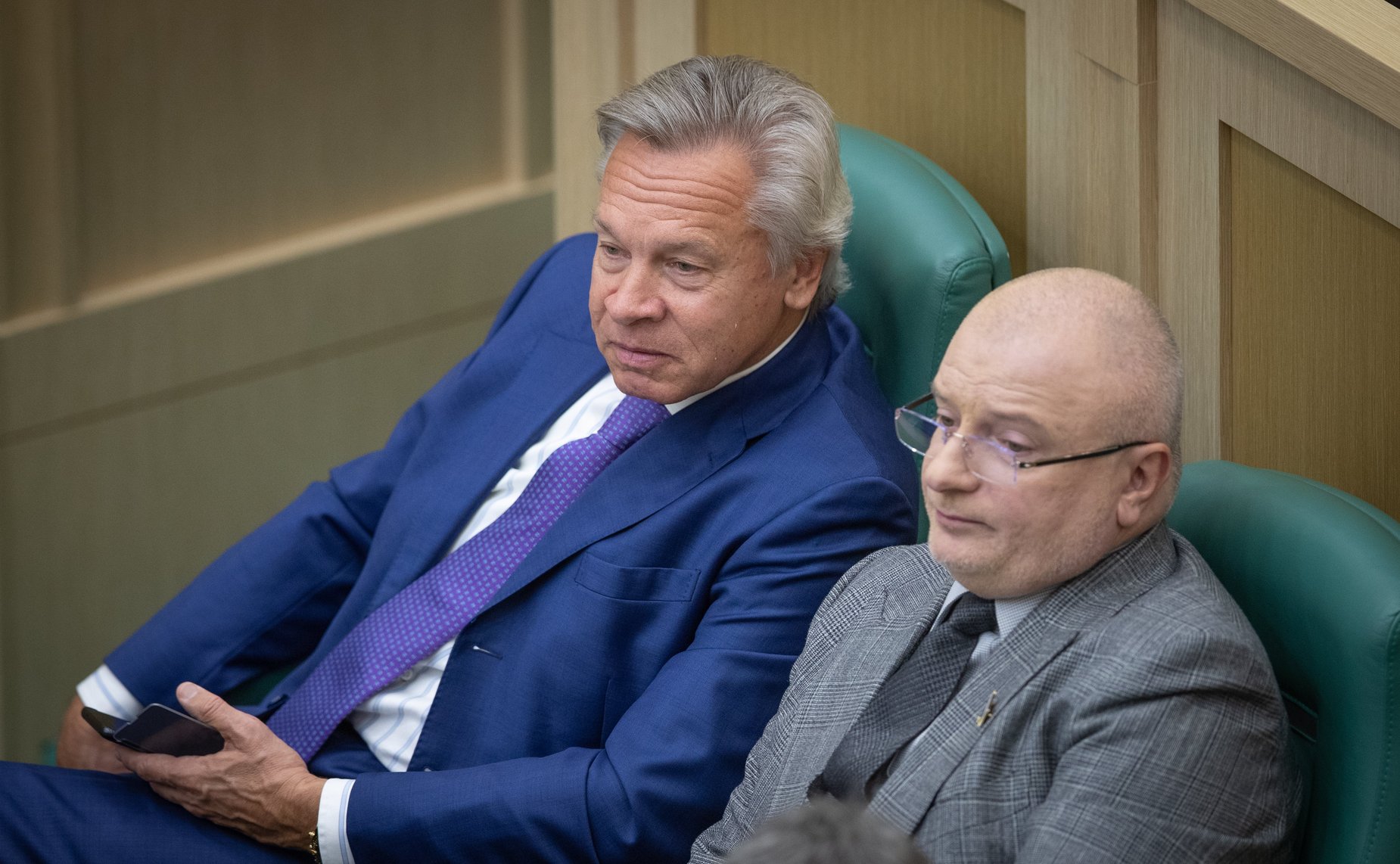 Алексей Пушков и Андрей Клишас