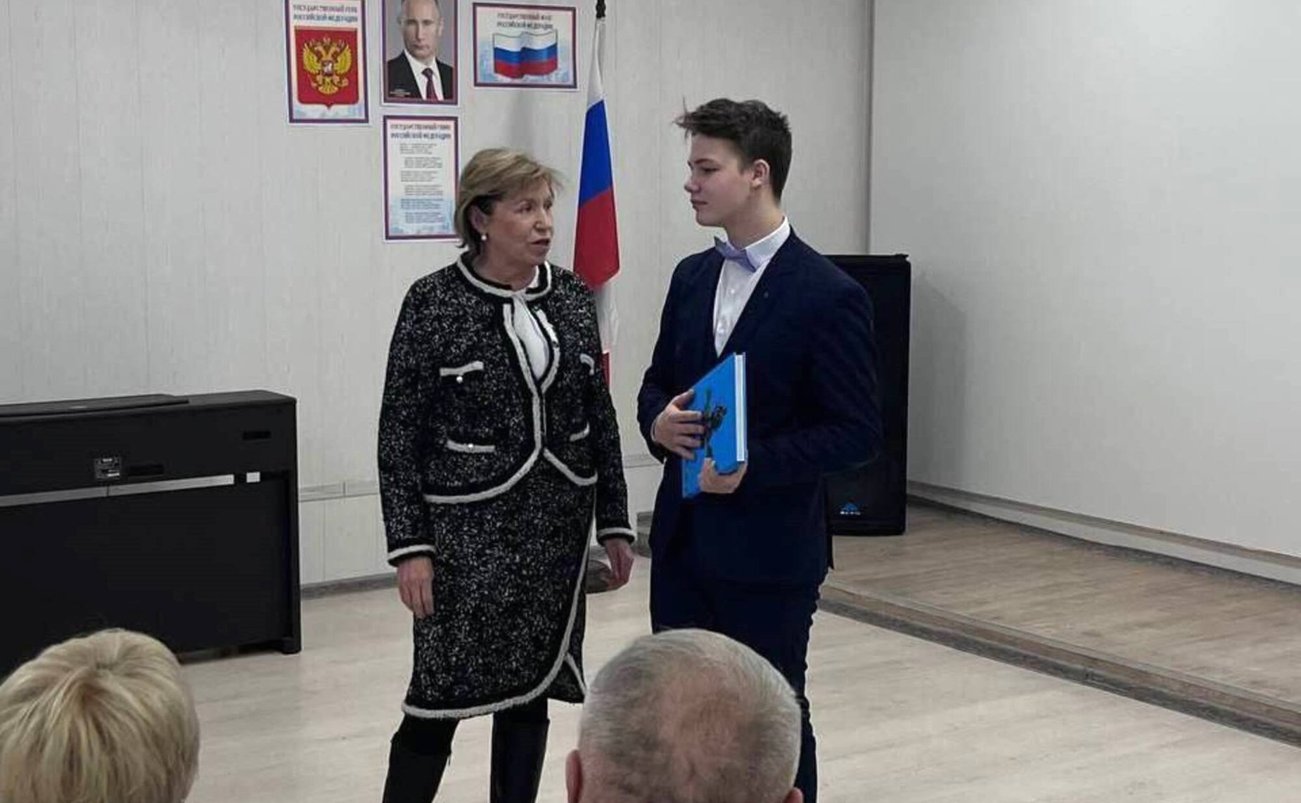 Людмила Скаковская совершила рабочую поездку в деревню Вахонино Конаковского района Тверской области