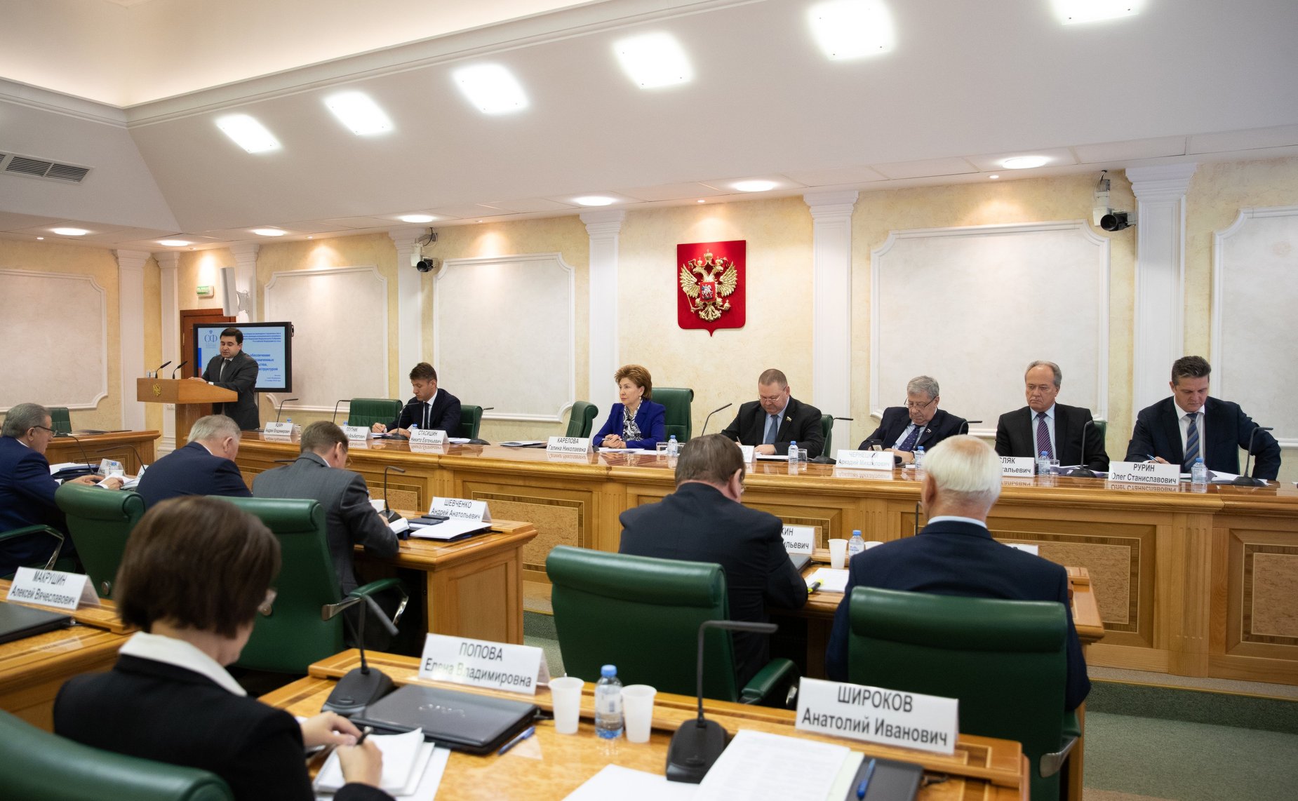 Заседание Совета по вопросам жилищного строительства и содействия развитию жилищно-коммунального комплекса, посвященное вопросам обеспечения необходимой инженерной инфраструктурой земельных участков для жилищного строительства