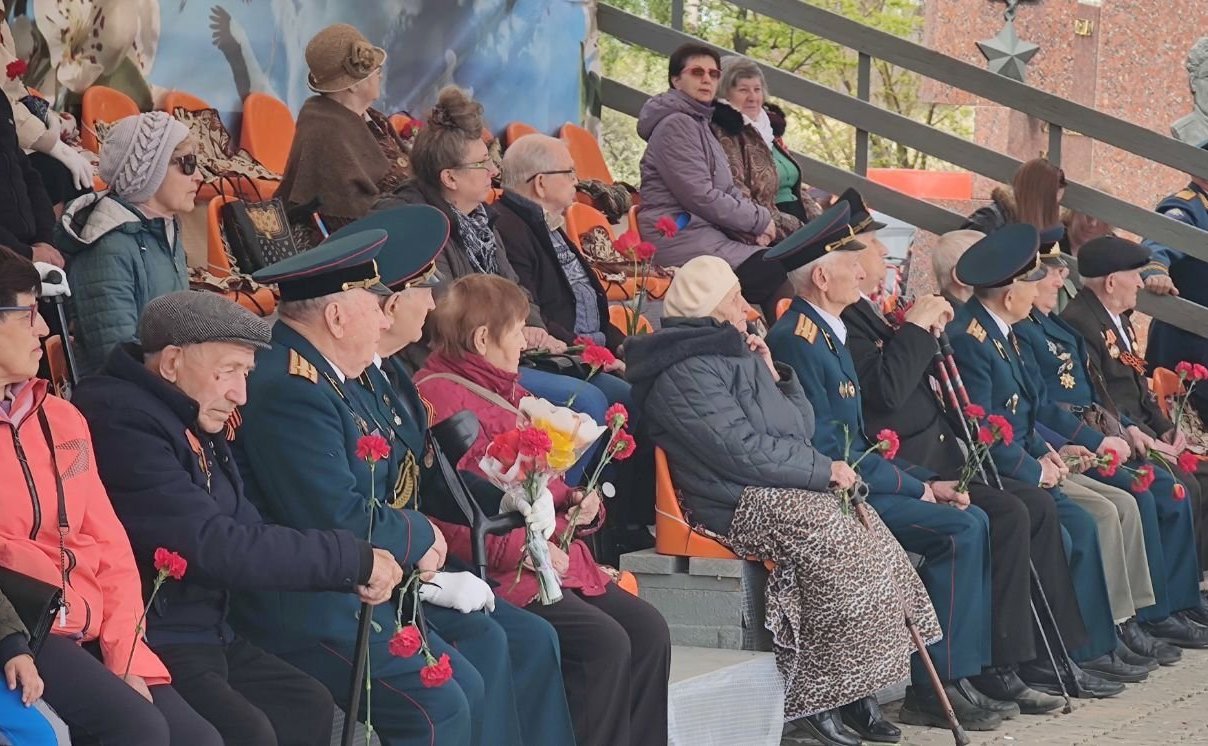 Ольга Хохлова во Владимире приняла участие в мероприятиях, посвященных Дню Победы