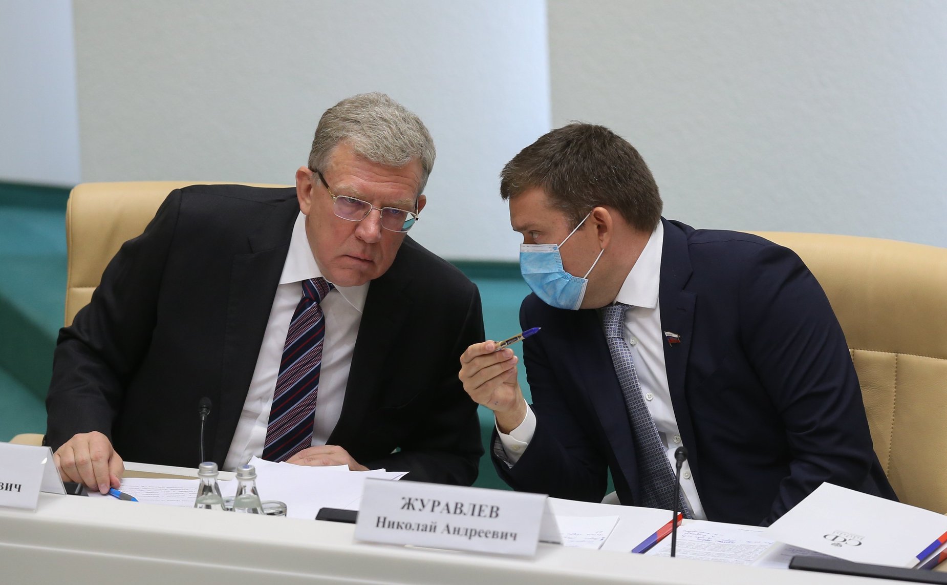 Алексей Кудрин и Николай Журавлев