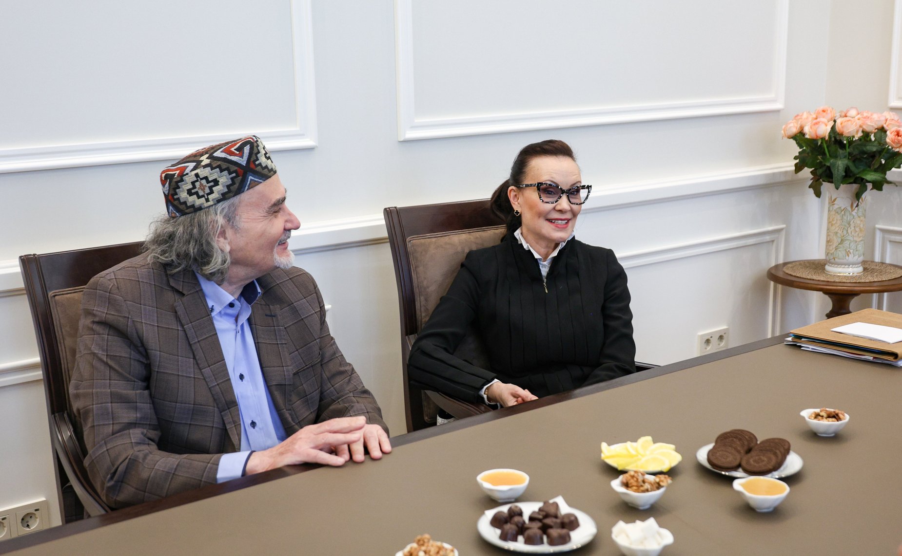 Встреча сенаторов РФ с театральными деятелями