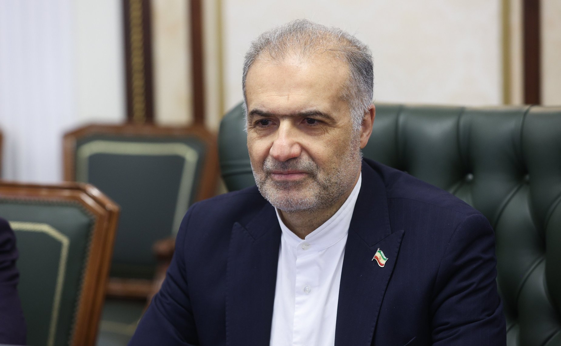 Встреча заместителя Председателя Совета Федерации Константина Косачева с Чрезвычайным и Полномочным Послом Исламской Республики Иран в Российской Федерации Каземом Джалали