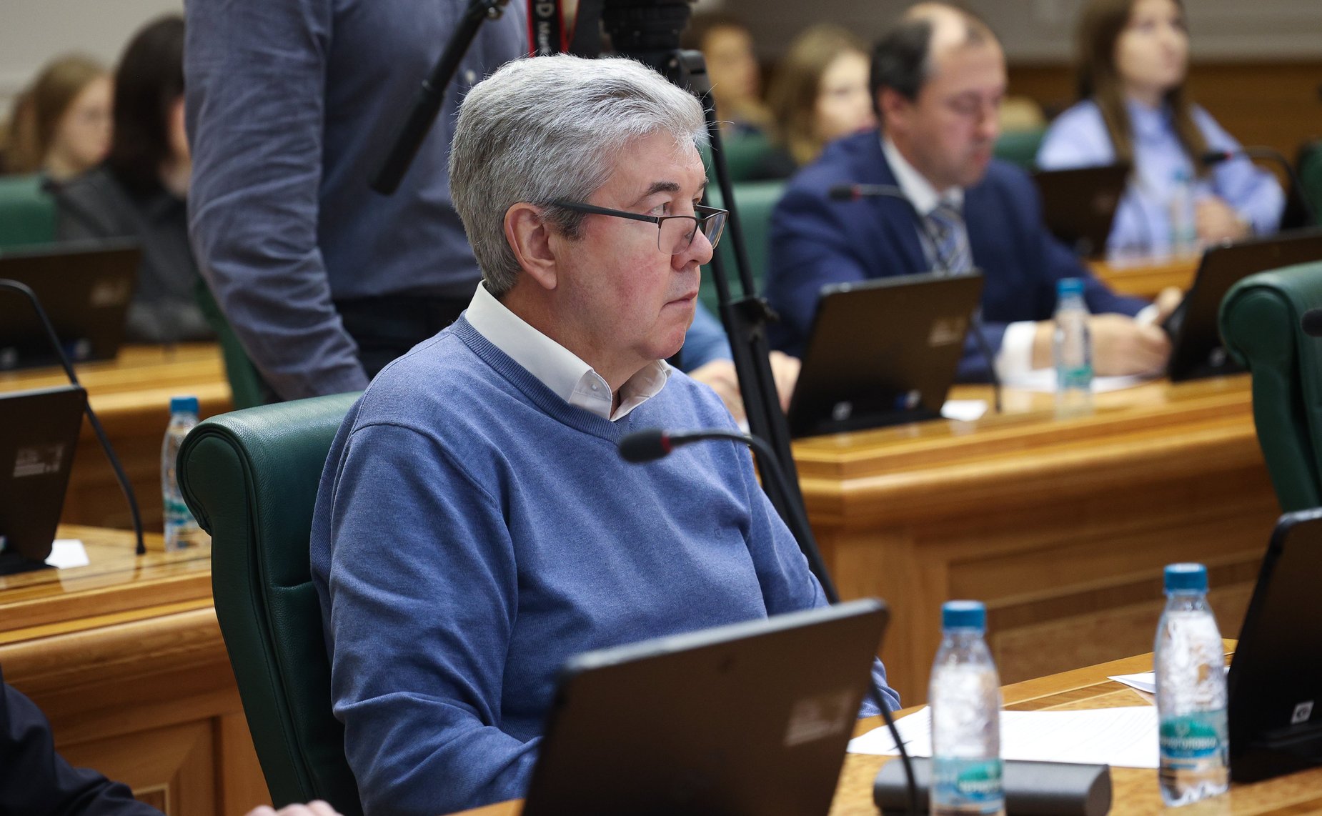 Написание Первого всероссийского аграрного диктанта сенаторами РФ и сотрудниками Аппарата СФ