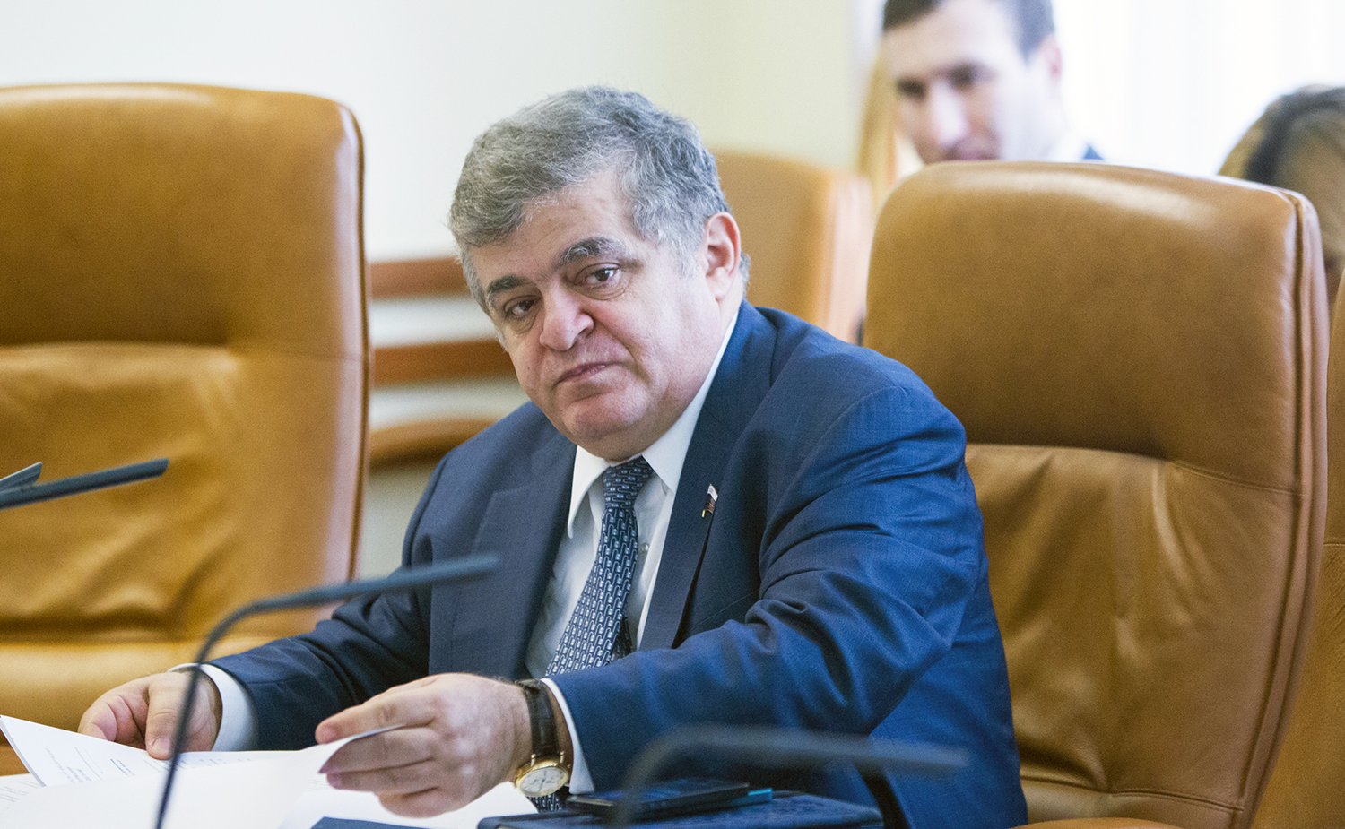 В. Джабаров Заседание Комитета СФ по международным делам 3