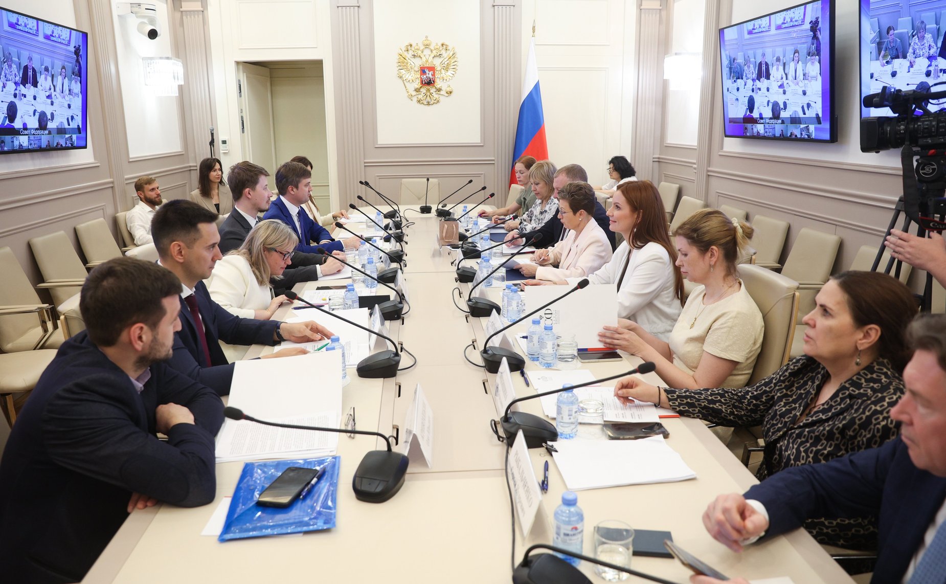 Заседание рабочей группы по вопросам семейной политики и повышения рождаемости в субъектах Российской Федерации по развитию социальных инноваций при СФ
