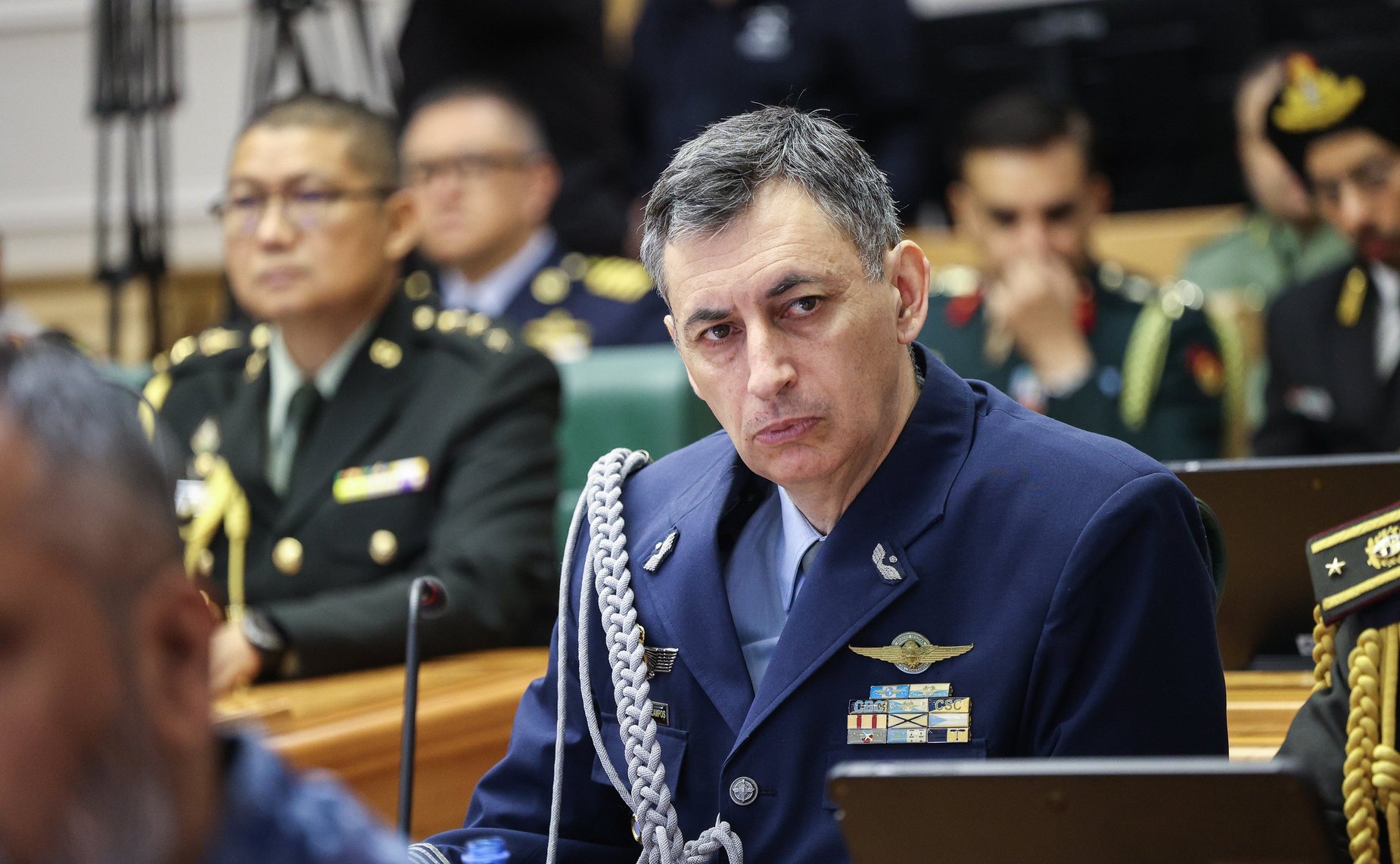 Брифинг для военных атташе иностранных государств, аккредитованных в Российской Федерации