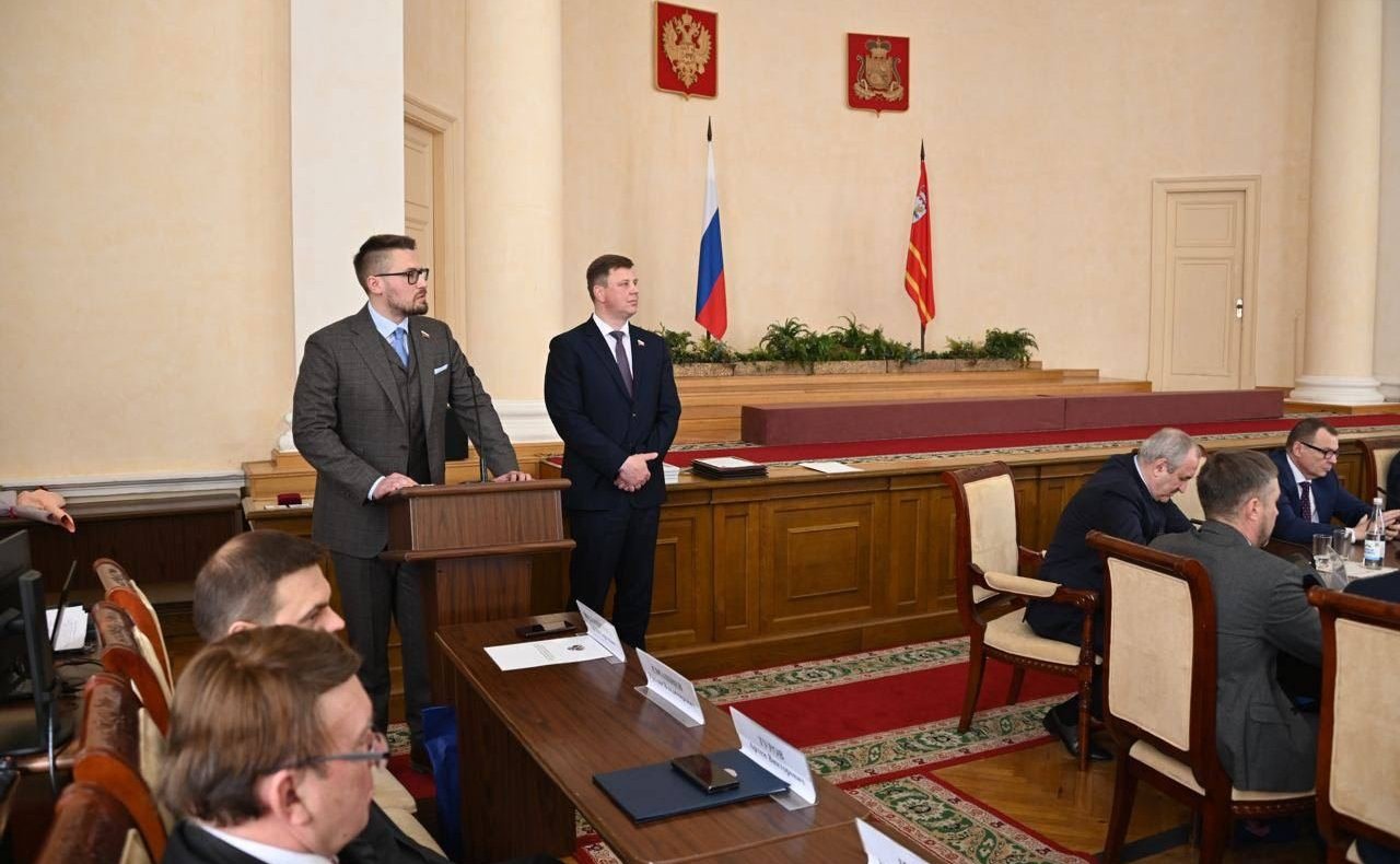 Руслан Смашнёв принял участие в мероприятии, посвященном празднованию 30-летия Смоленской областной Думы