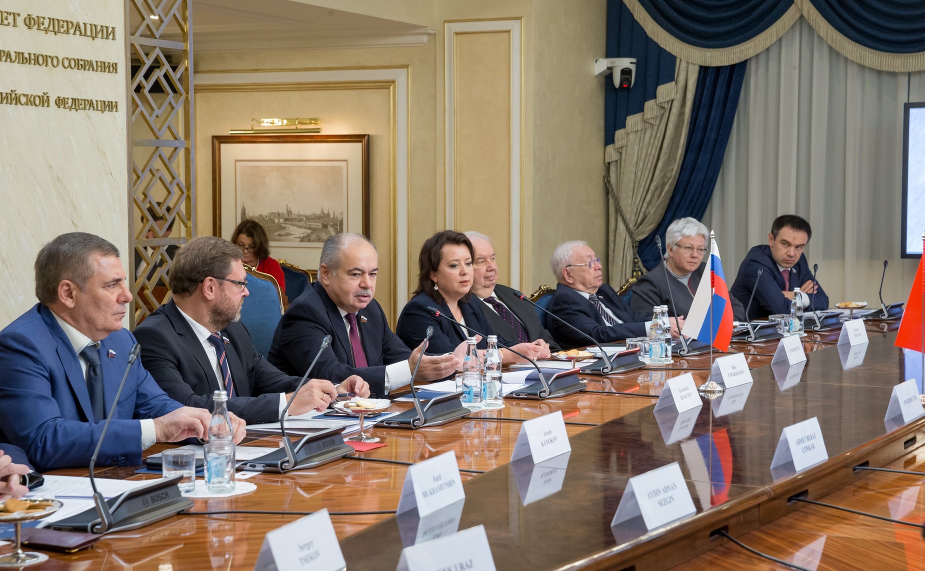 Встреча с председателем Комиссии по международным делам Великого Национального Собрания Турции