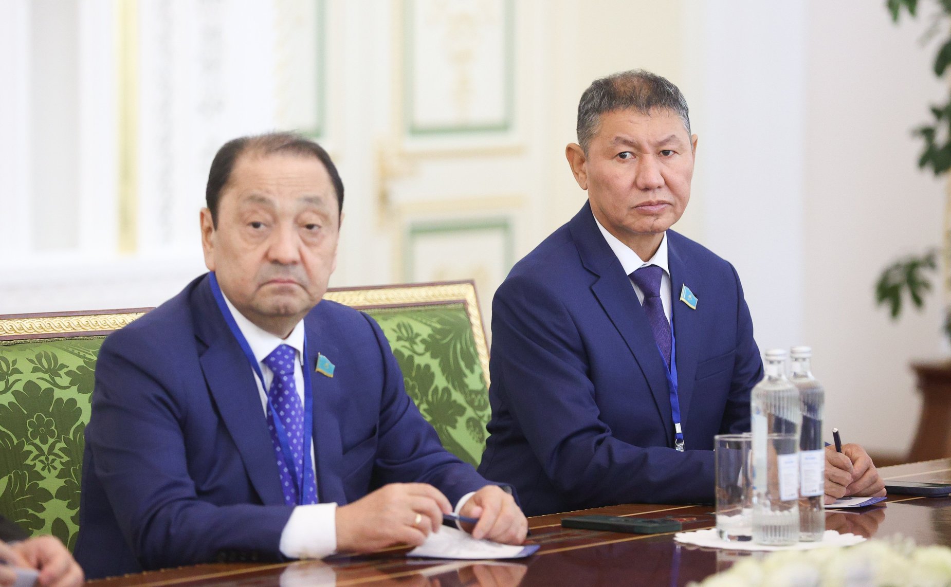 Встреча Председателя Совета Федерации Валентины Матвиенко с Председателем Сената Парламента Республики Казахстан Мауленом Ашимбаевым