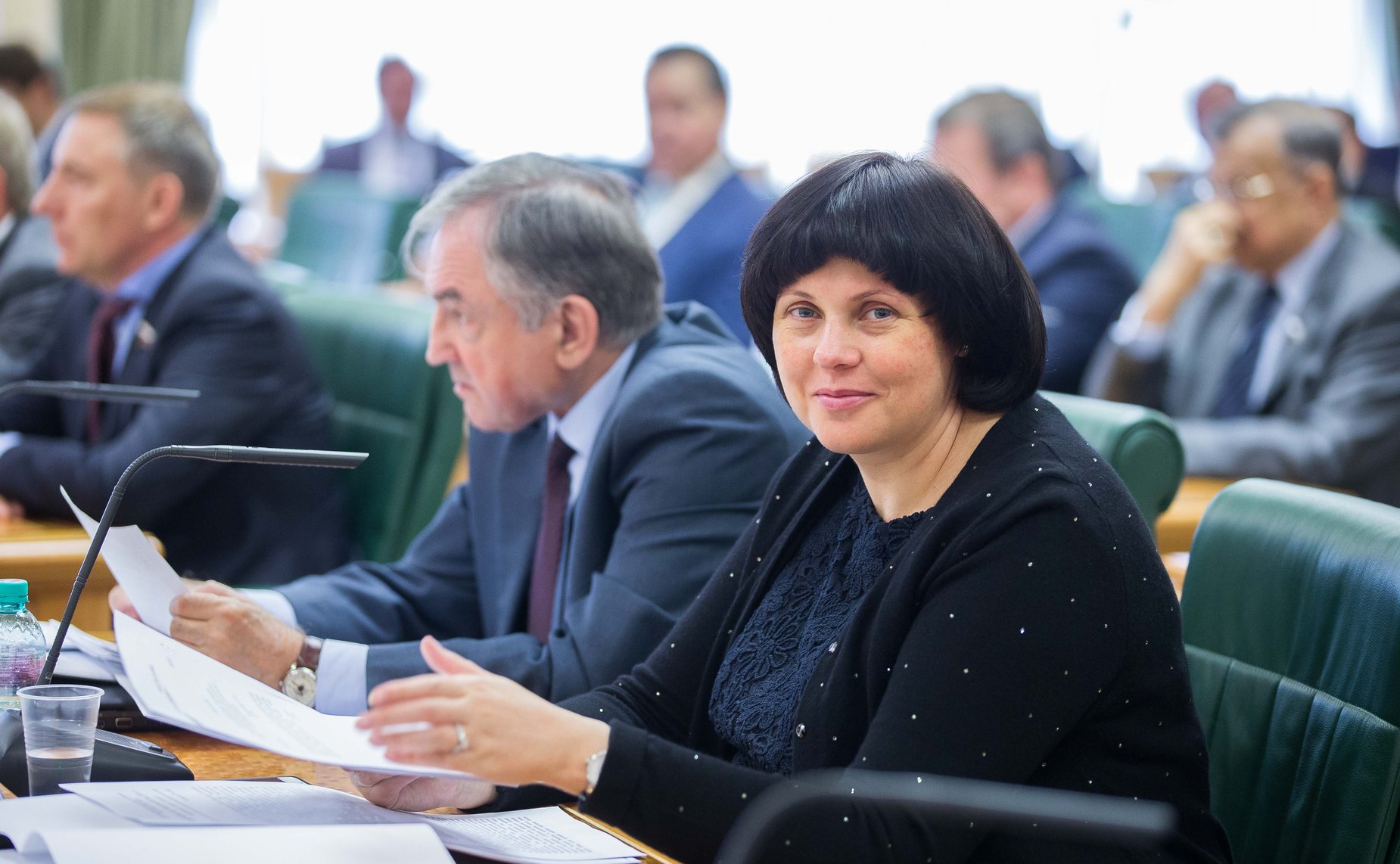 Е. Афанасьева Совместное заседание Комитетов СФ по конституционному законодательству и государственному строительству и по аграрно-продовольственной политике и природопользованию